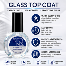 Glass Top Coat - 1.18 fl oz / 35ml