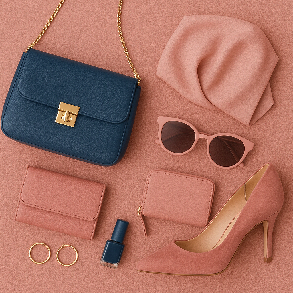 Dusty Rose & Navy: Soft Meets Strong