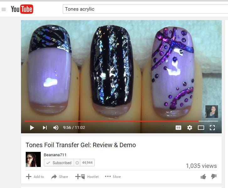 Tones Review by Beanana711 - Foil Transfer Gel - Tones