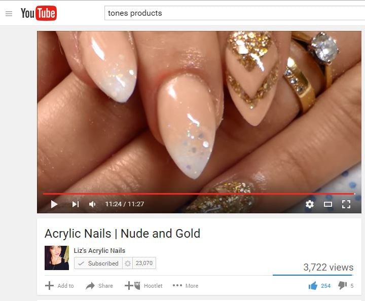 Tones Review by Liz's Acrylic Nails: Monomer & Max Top Coat - Tones