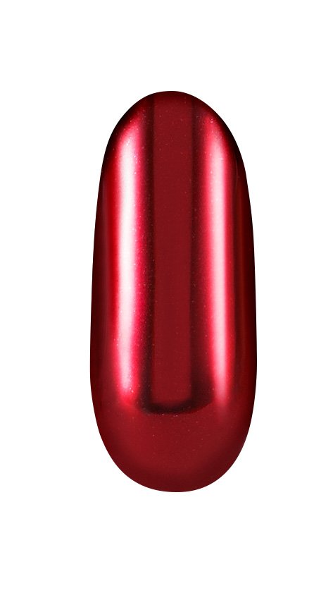 Efeito Espelhado Cromado nº 7 - Vermelho (0,03 oz / 1 g)