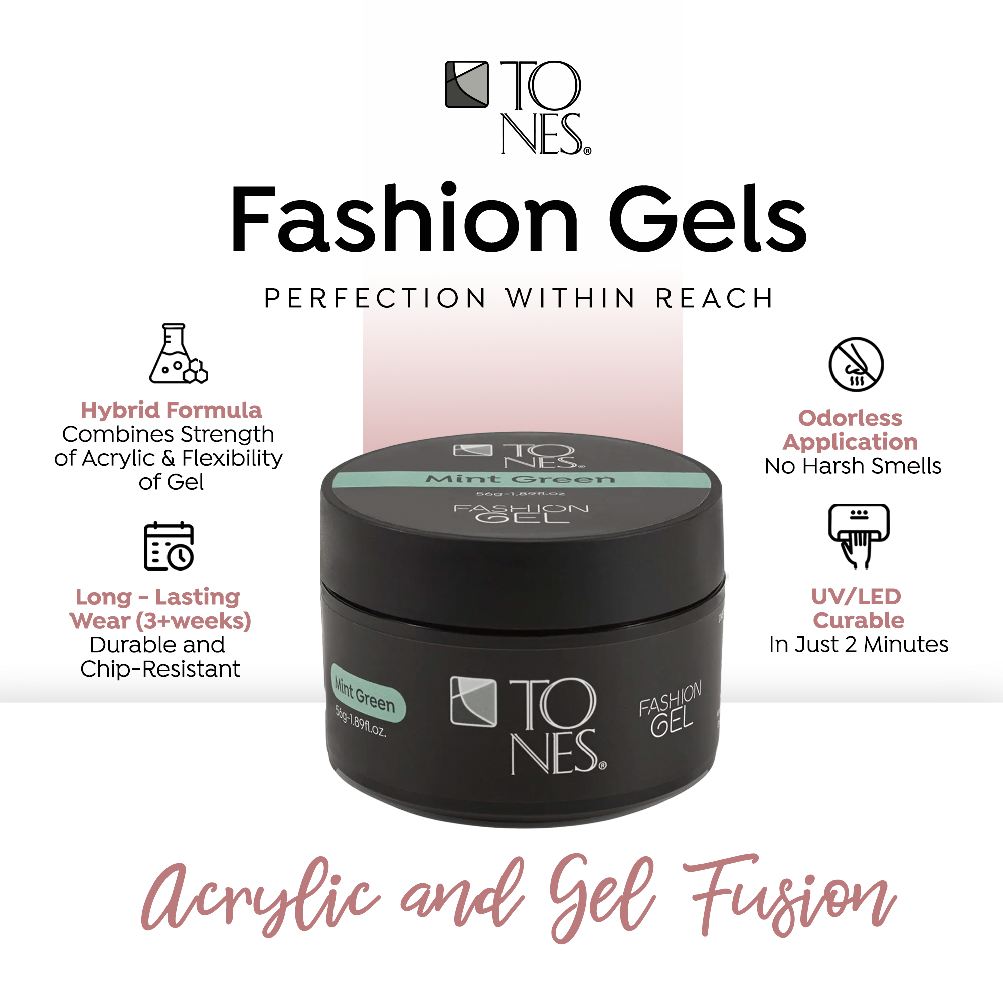 Fashion Gel: Milky White - 1.89 fl oz / 56 mL