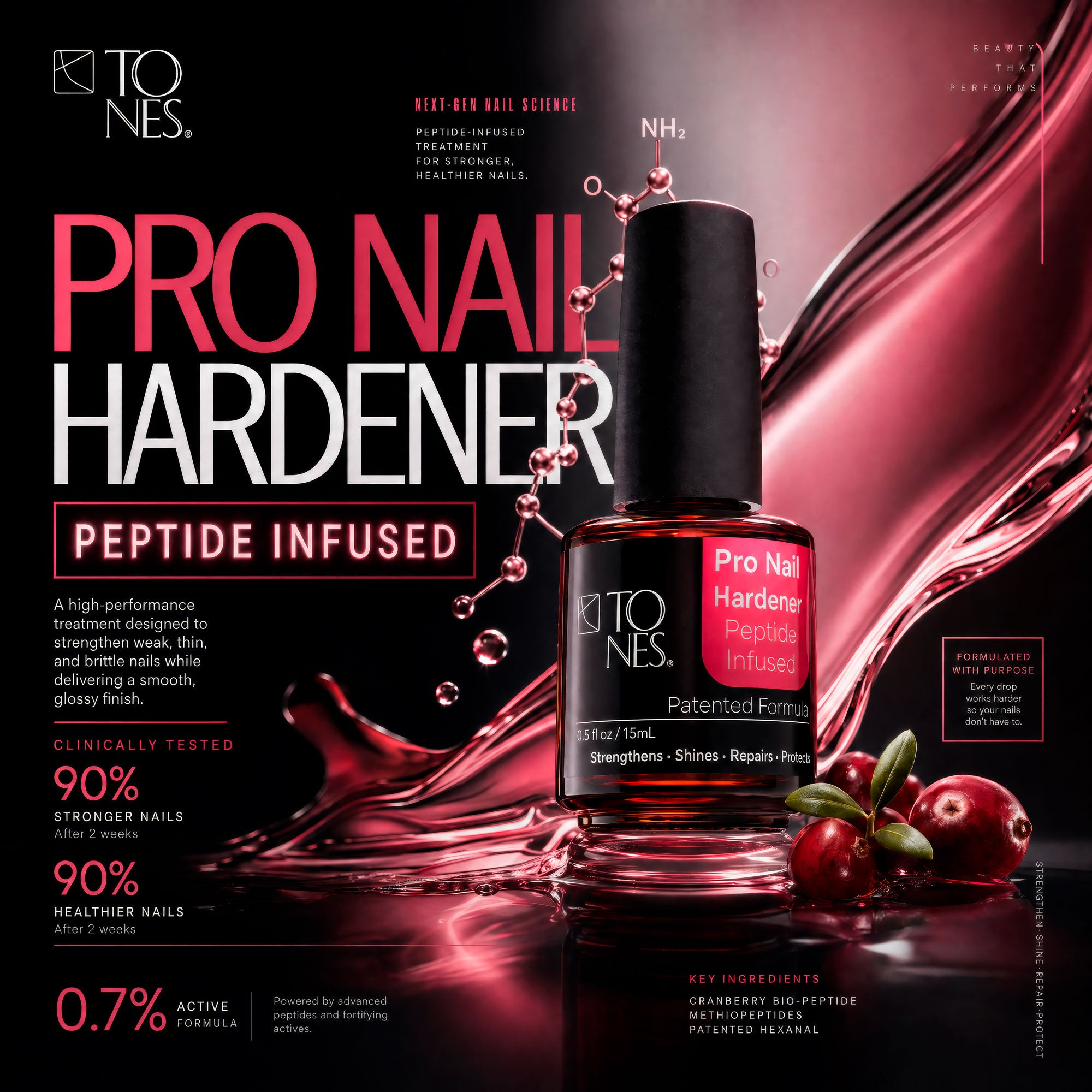 Pro Nail Hardener  15 mL — Nail Strengthener Treatment