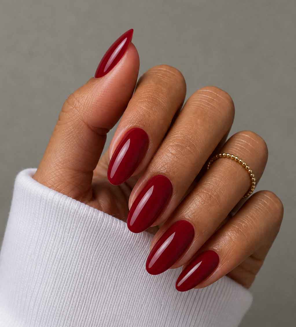Gel Polish #32 - Cherry Pasión  | Dark Red Gel | UV/LED | 0.56 fl oz