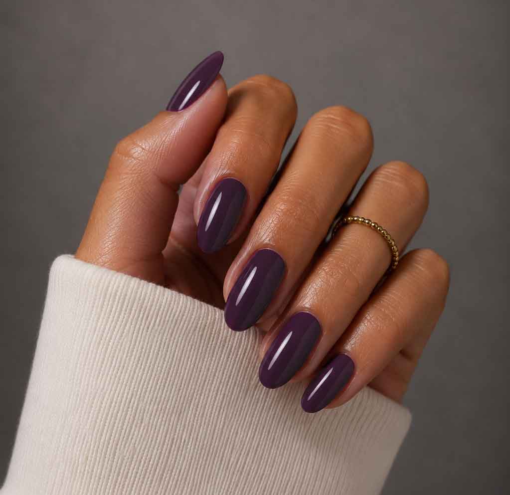 Gel Polish #38 - Deep Purple  | Dark Purple Gel | UV/LED | 0.56 fl oz