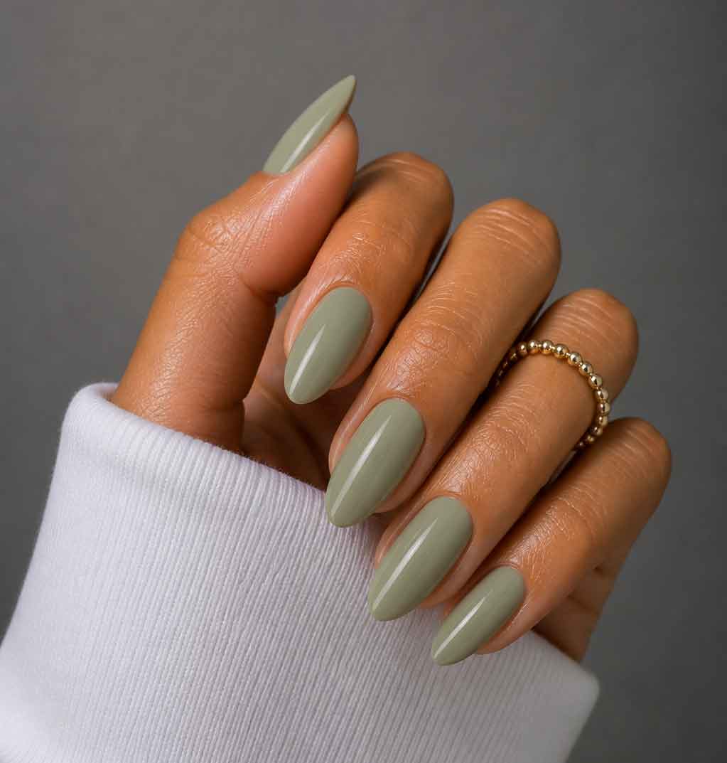 Gel Polish #51 - Groovy Olive  | Olive Green Gel | UV/LED | 0.56 fl oz