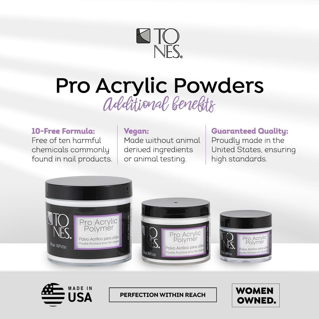 Polvere acrilica Pro: trasparente brillante