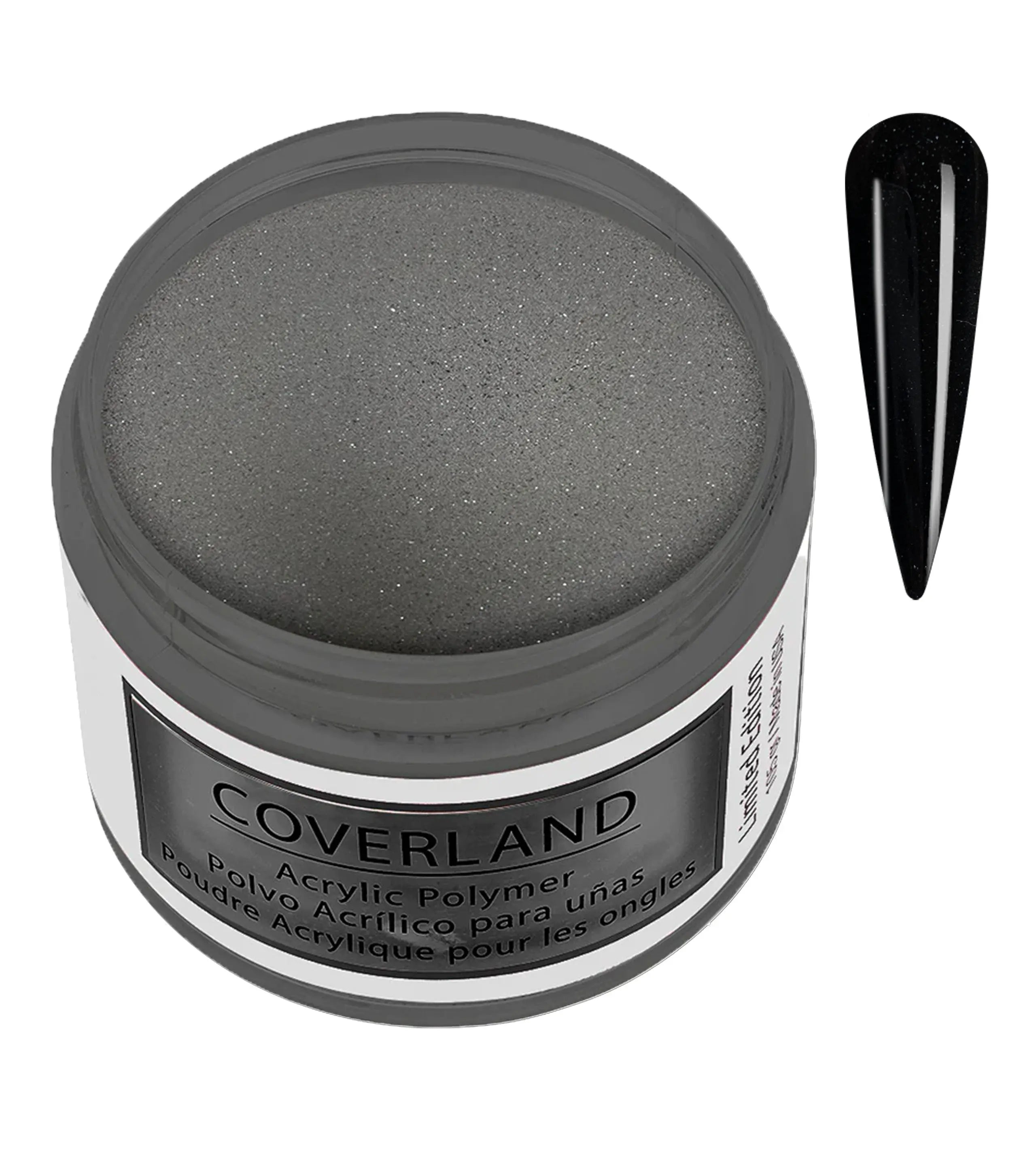 Coverland Acrylic Powder "A Not So Silent Night" Black 1.5 oz - Limited Edition 