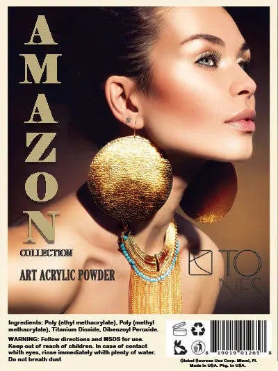 Acrylic Art Powder - 3D Individual: Amazon (0.5 oz) — Tones Professional