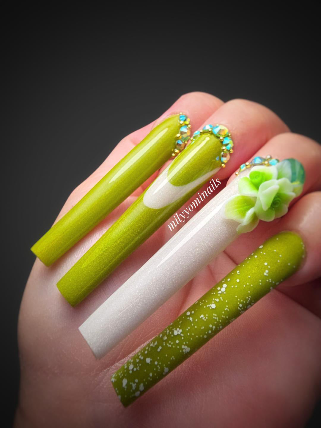 Coverland Acrylic Powder 1.5 oz "Greench" - Limited Edition