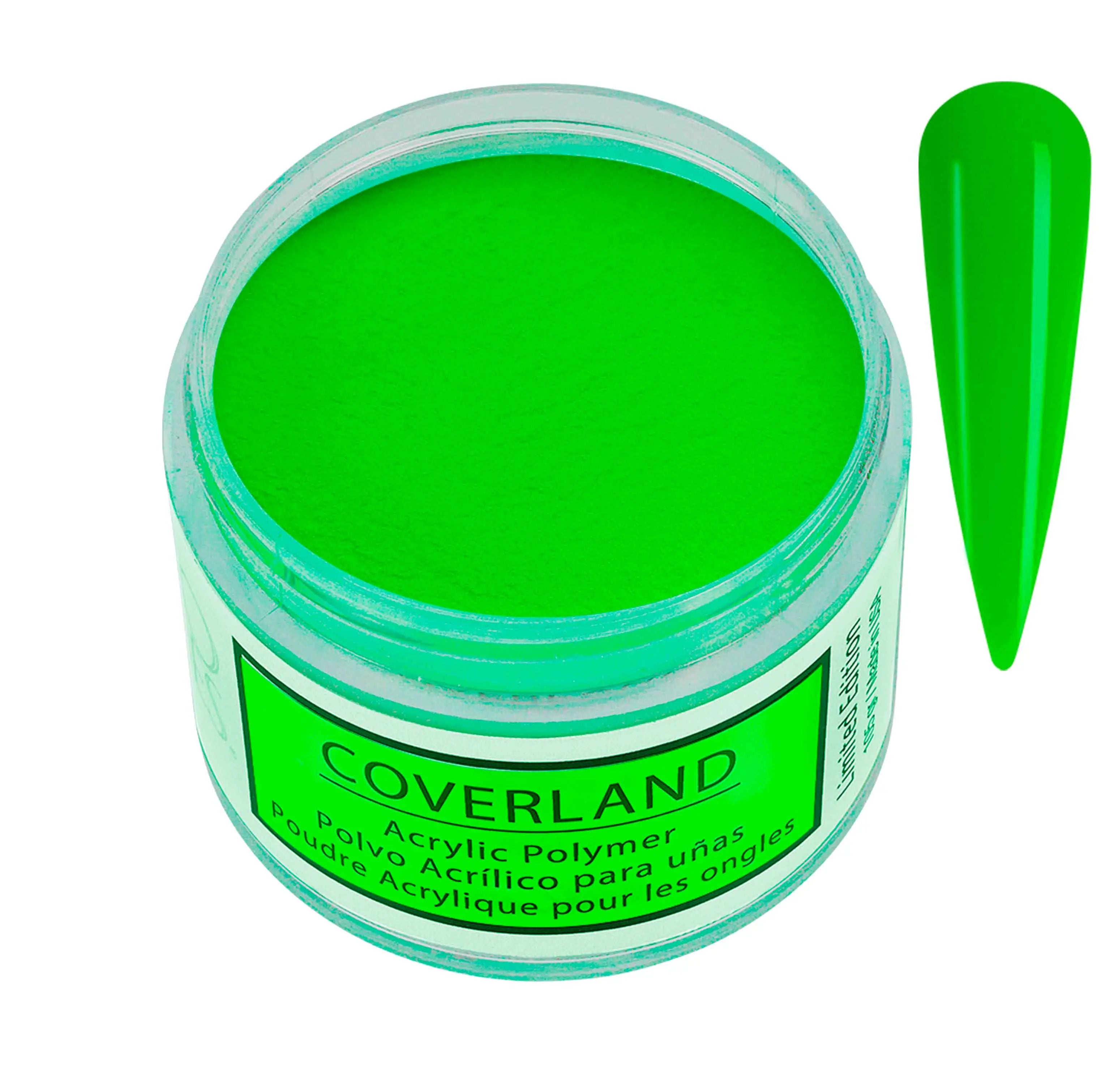 Coverland Acrylic Powder "Bikini & Martini" Green 1.5 oz - Limited Edition 