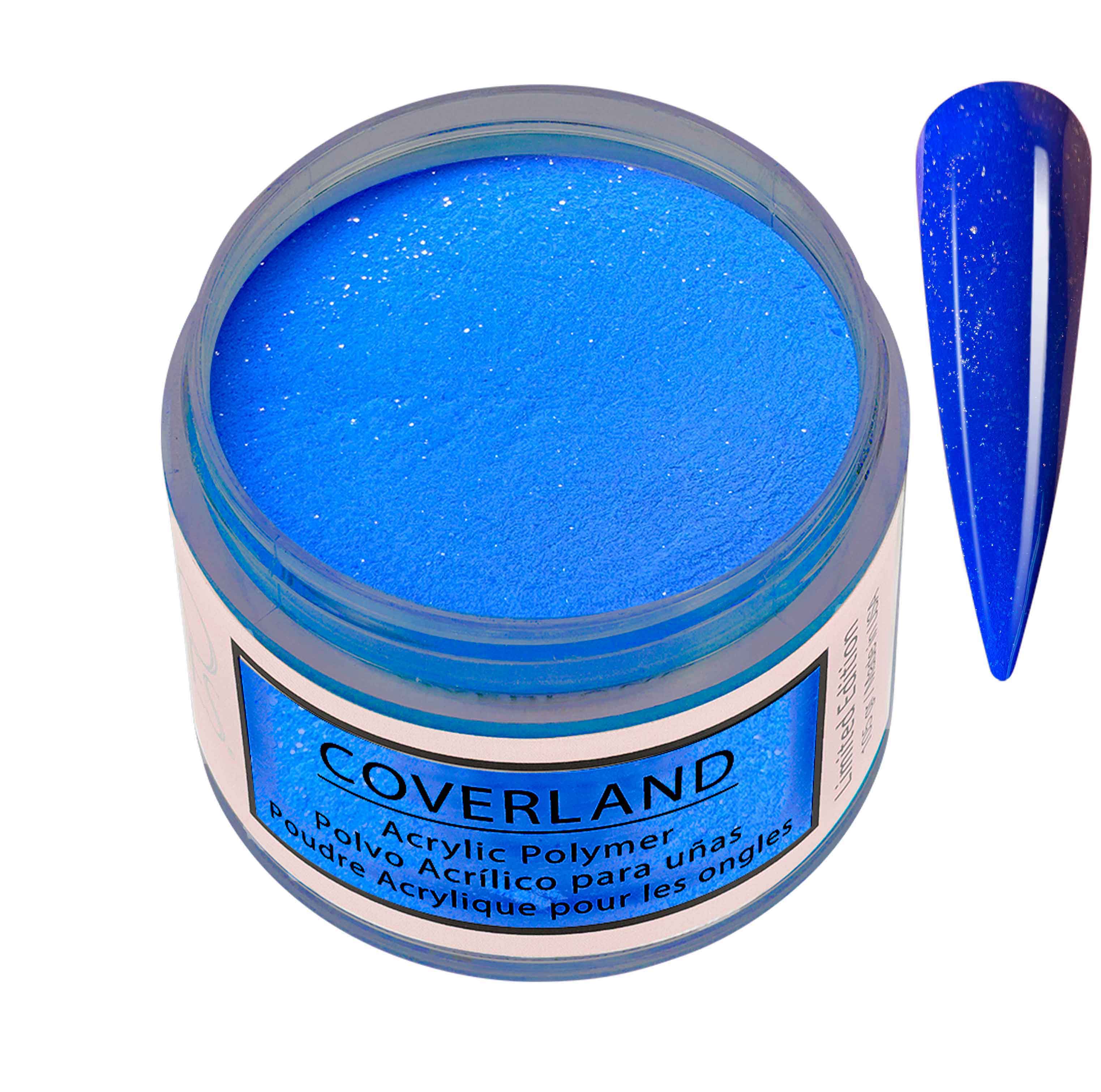 Coverland Acrylic Powder "Blue Splash" - 1.5 oz 