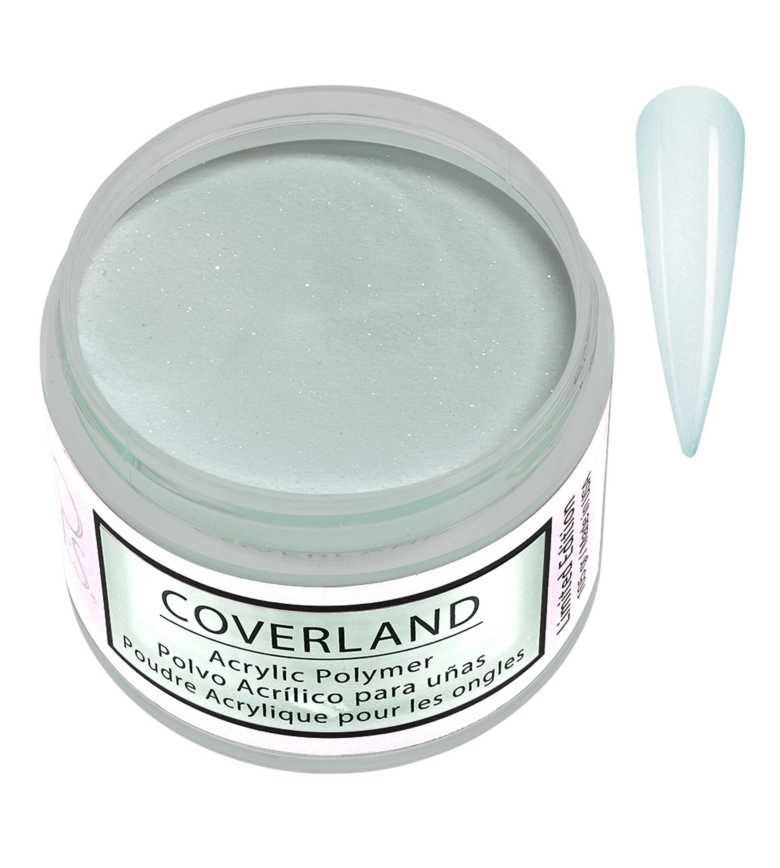 Coverland Acrylic Powder 1.5 oz "Crystal Blue" - Limited Edition