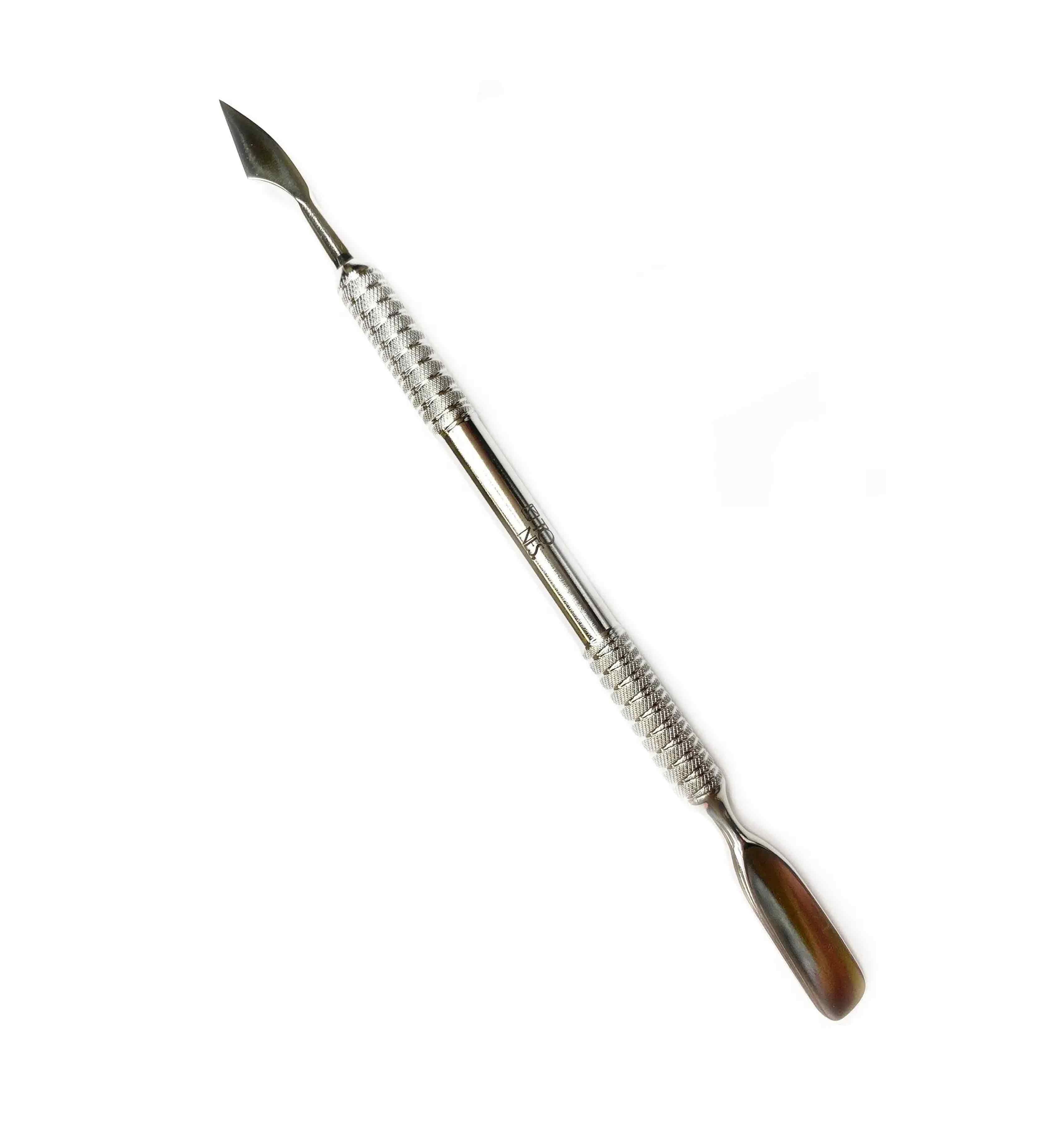 closed pedal pusher schere Pro Cuticle Pusher - (Rounded Pusher & Bent Blade)