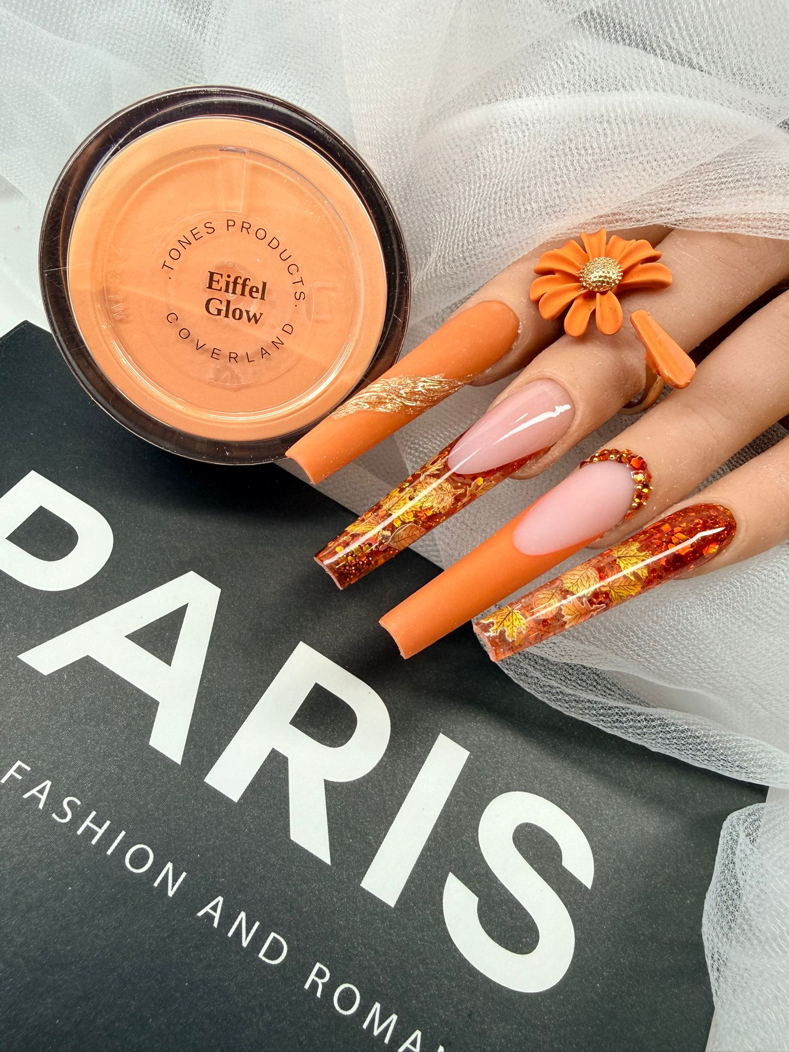 Coverland Acrylic Powder 1.5 oz "Eiffel Glow" - Limited Edition