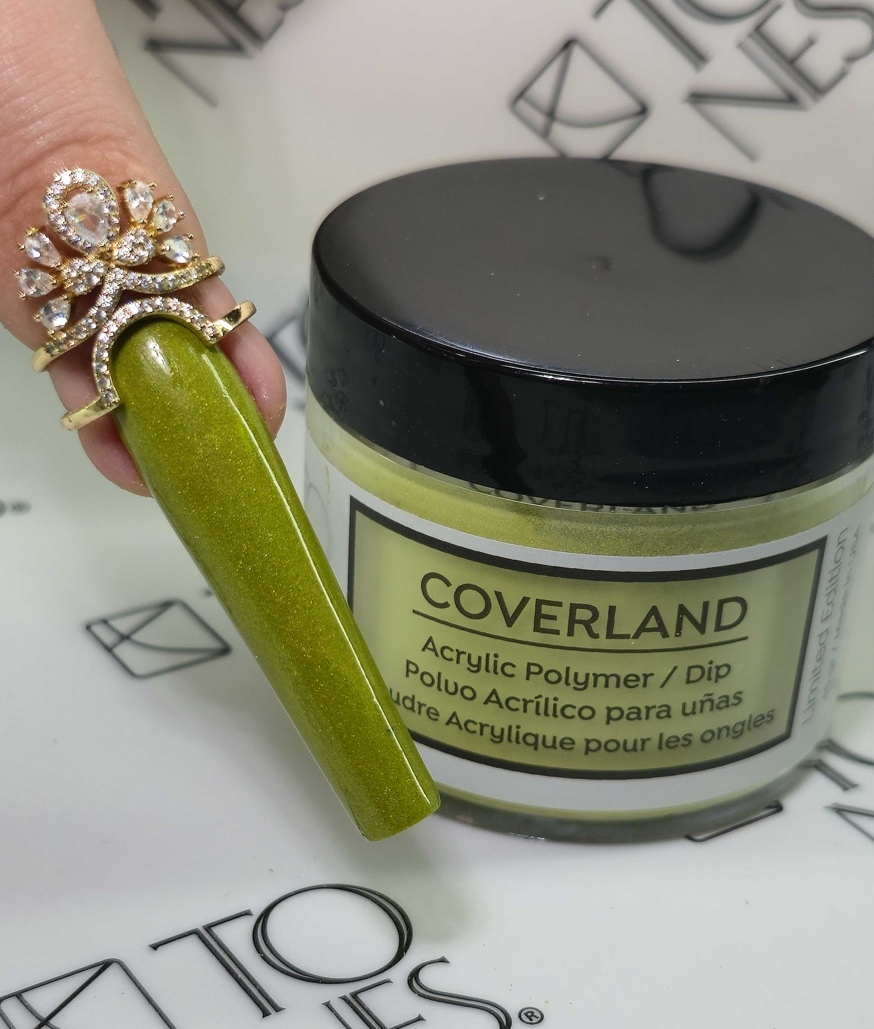 Coverland Acrylic Powder 1.5 oz "Greench" - Limited Edition