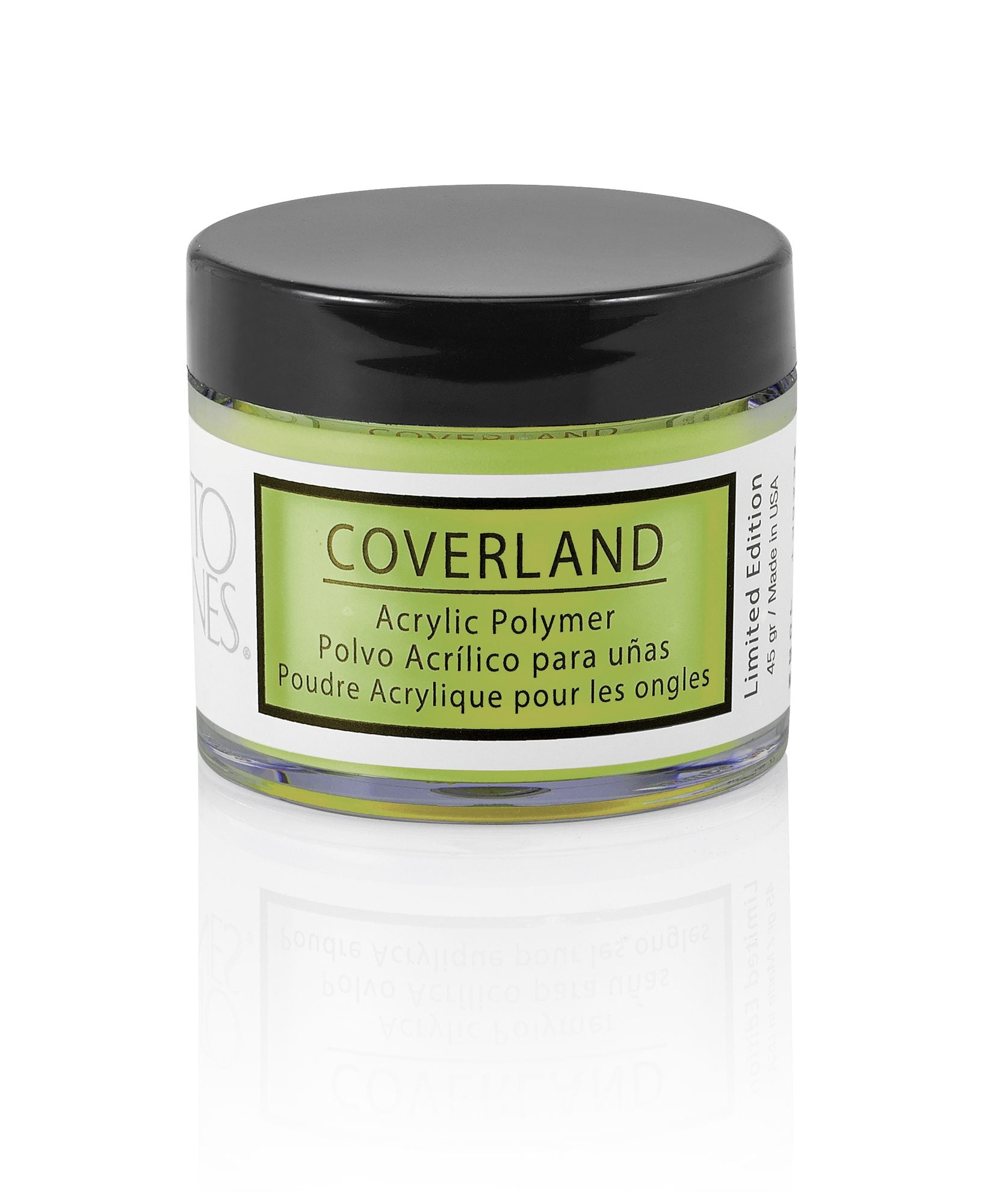 Tones Coverland Acrylic Powder 1.5 oz "Greench" - Limited Edition | USA-Made MMA-Free Professional Acrylic Powder | Tones Pro