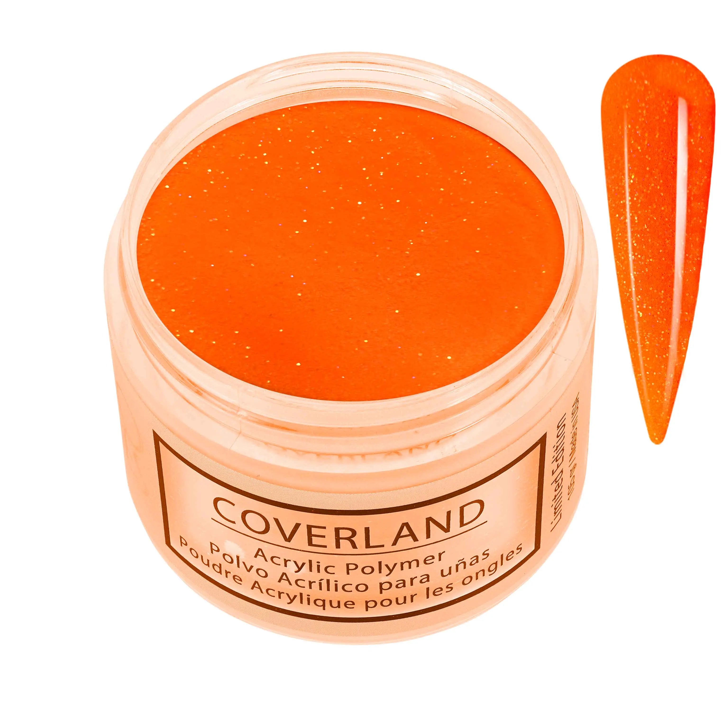 Coverland Acrylic Powder 1.5 oz "Halloween Tricks" Orange - Limited Edition 