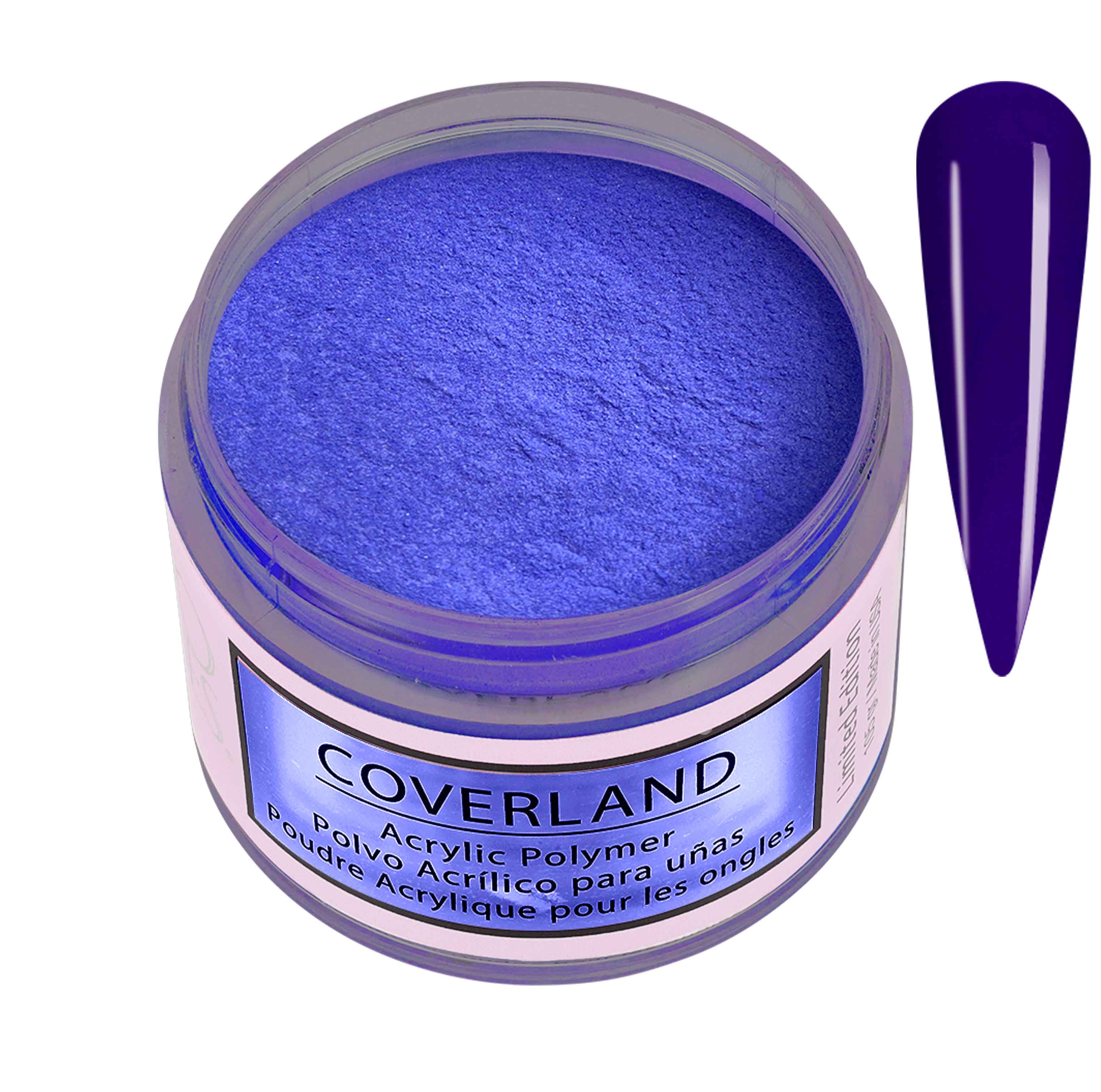 Coverland Acrylic Powder 1.5 oz "Haute Couture" Blue - Limited Edition 