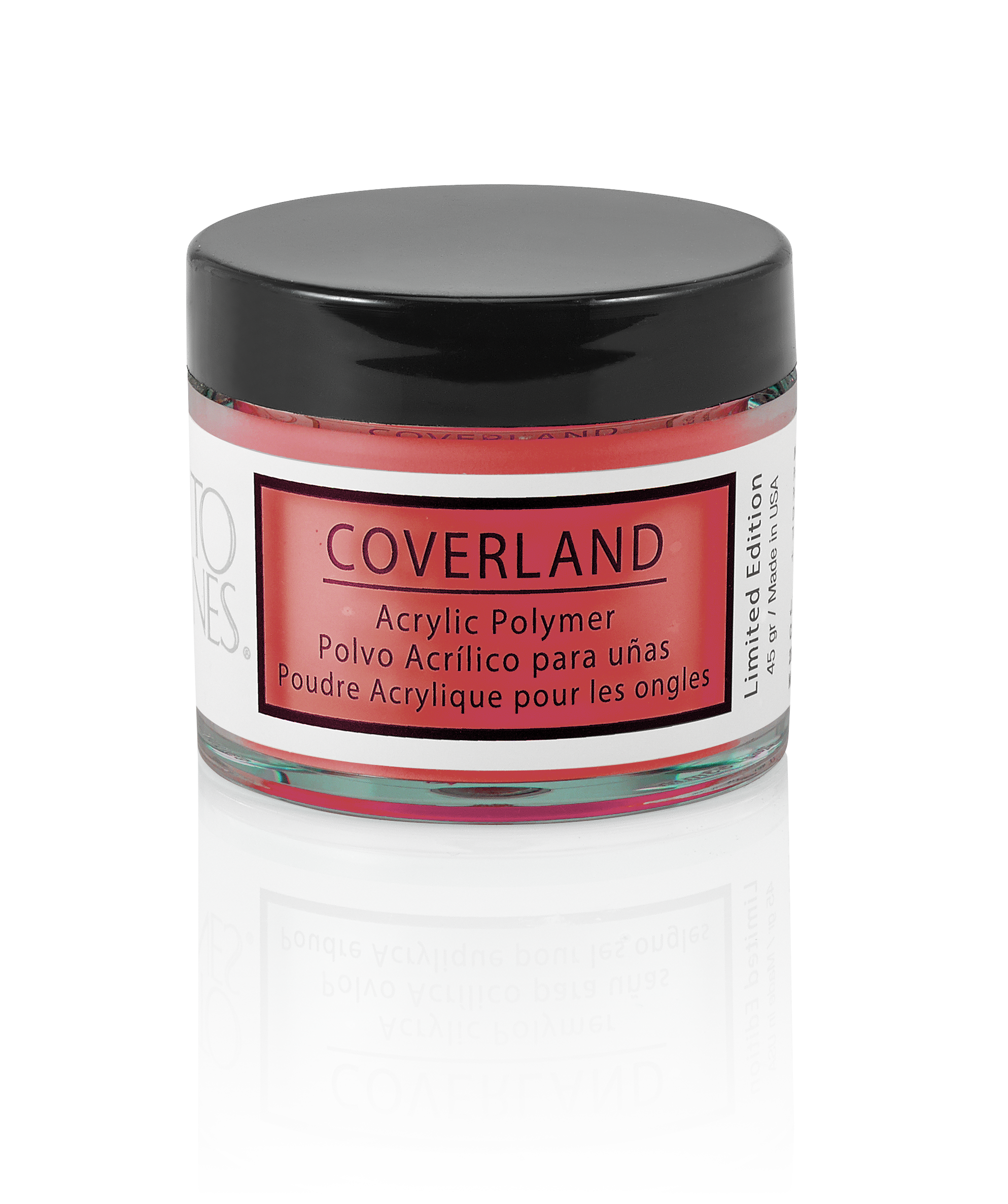 Coverland Acrylic Powder 1.5 oz "Holiday Heist" Red - Limited Edition