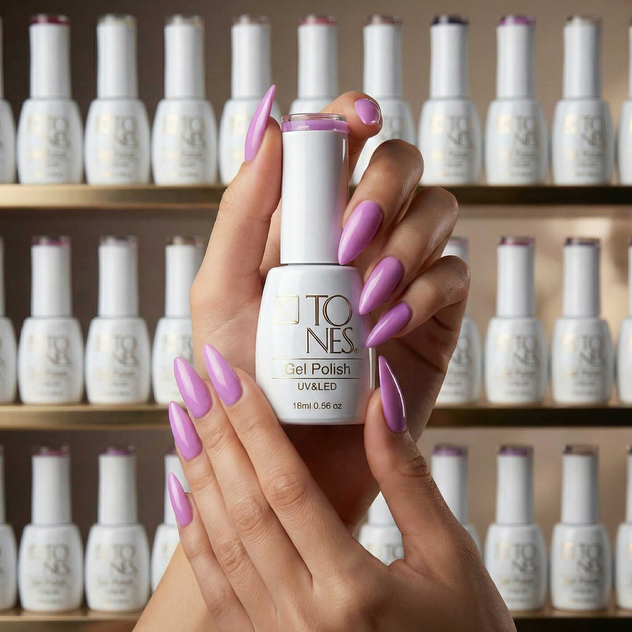 Gel Polish #91 - Cafe Ole  | Brown | UV/LED | 0.56 fl oz — View 4 | Tones Professional Nail Products
