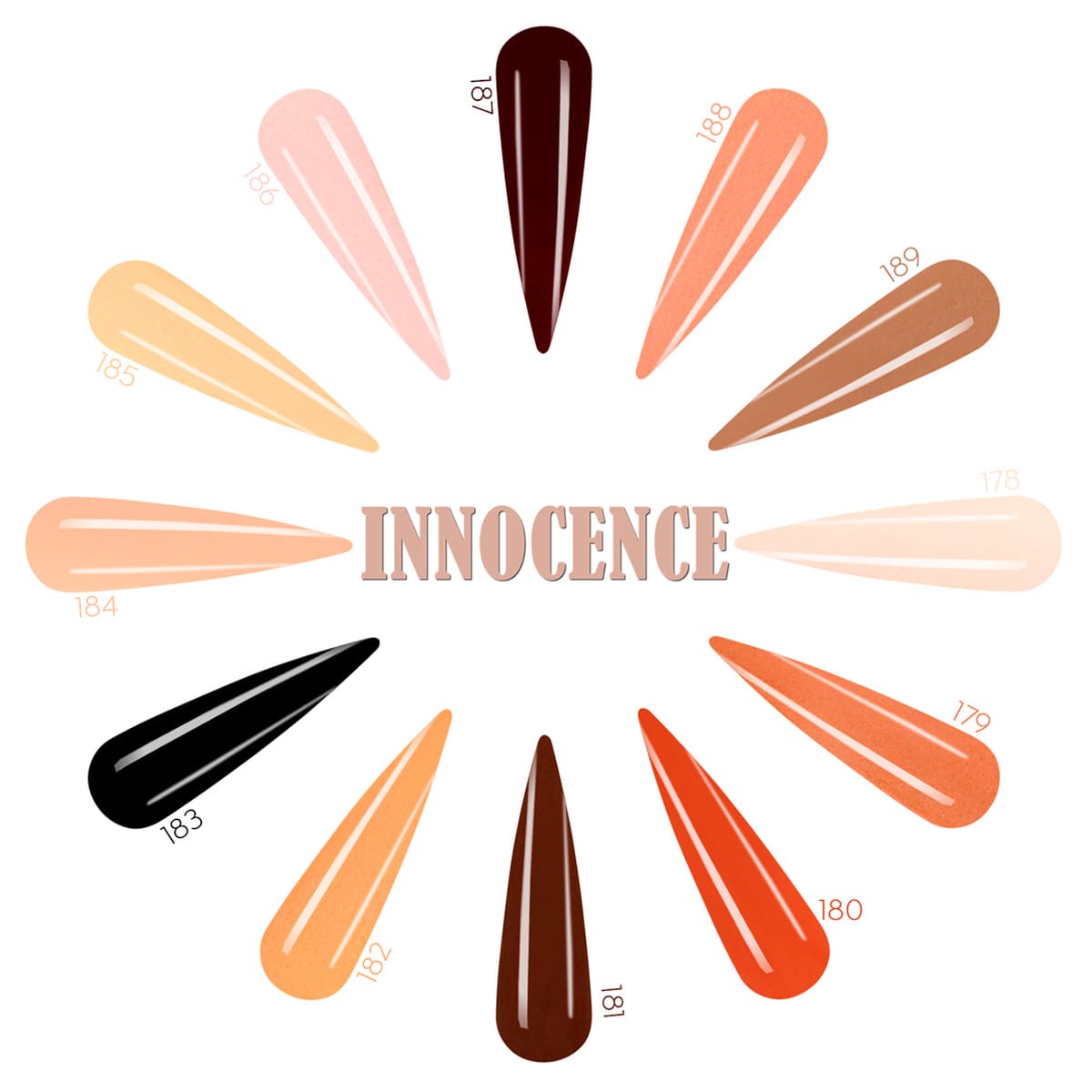 Acrylic Art Powder - 3D Individual: Innocence (0.5 oz) — Detail View | Tones Professional Nail Products