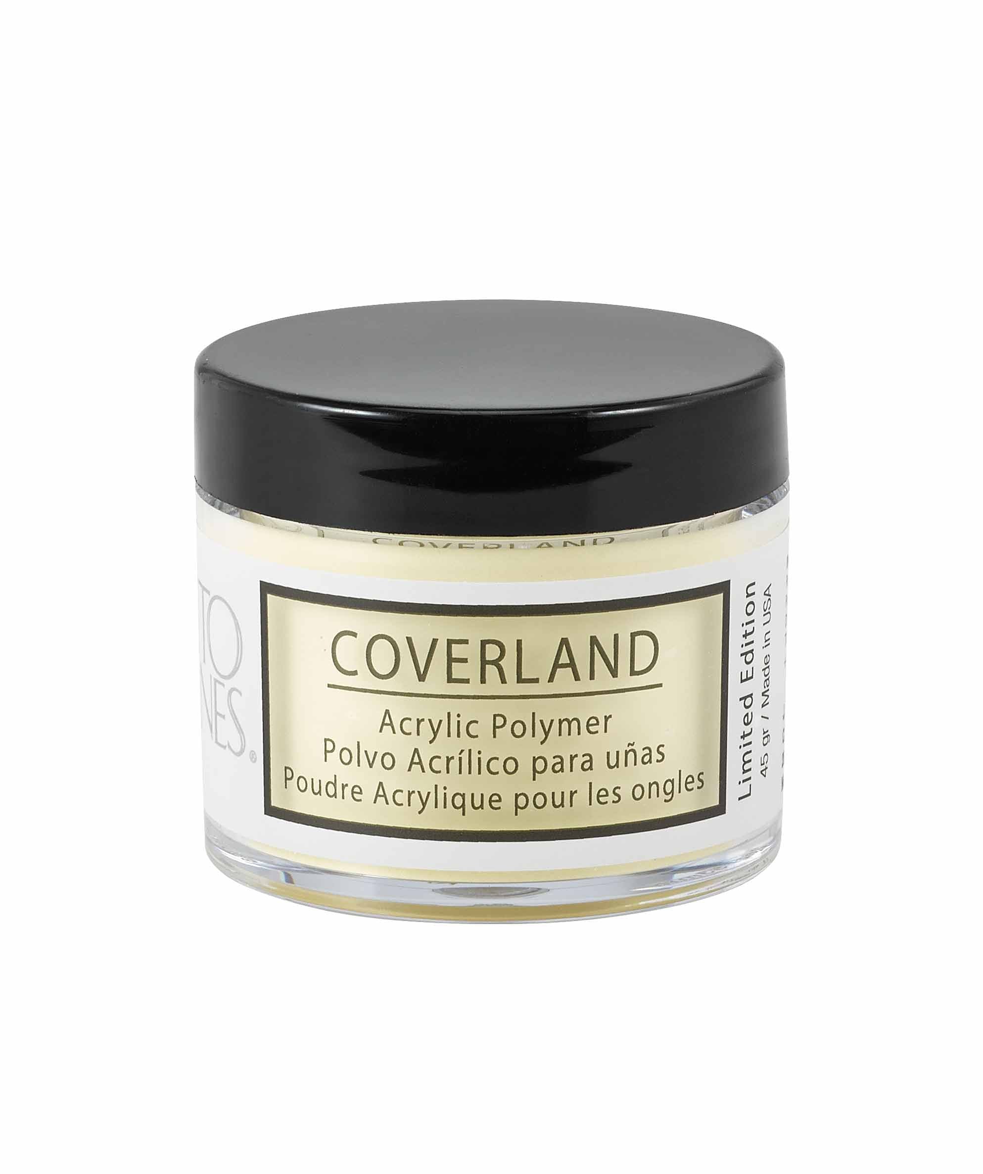 Coverland Acrylic Powder 1.5 oz "Key Lime" Yellow - Limited Edition — Tones Professional Nail Products