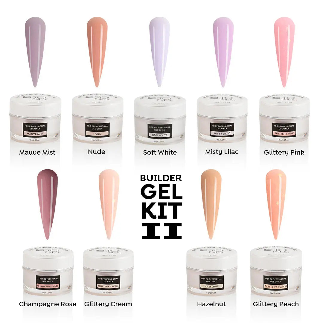 Builder Gel Collection II (9 x 15mL / 0.5 fl oz) 