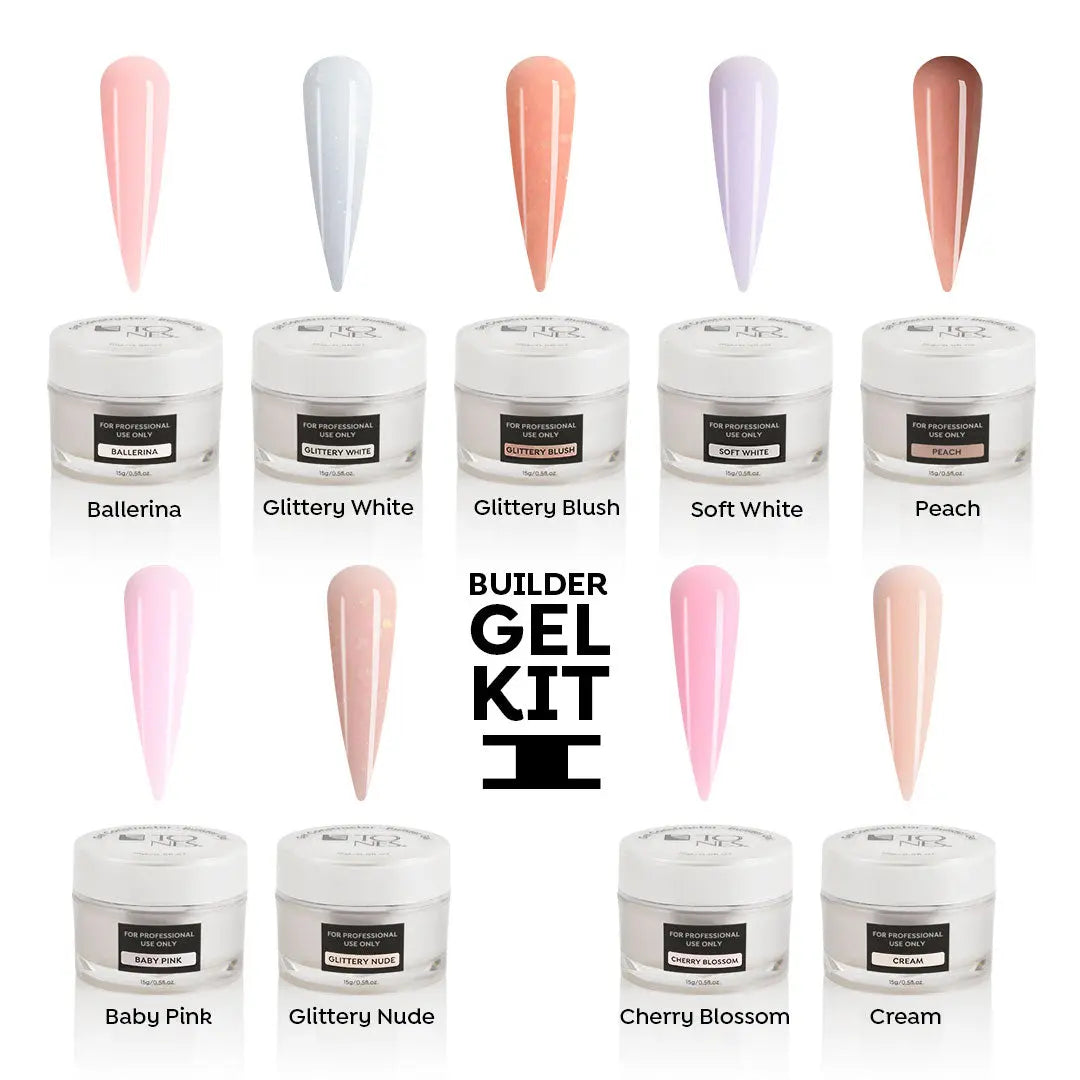 Builder Gel Collection I (9 x 15mL / 0.5 fl oz) 