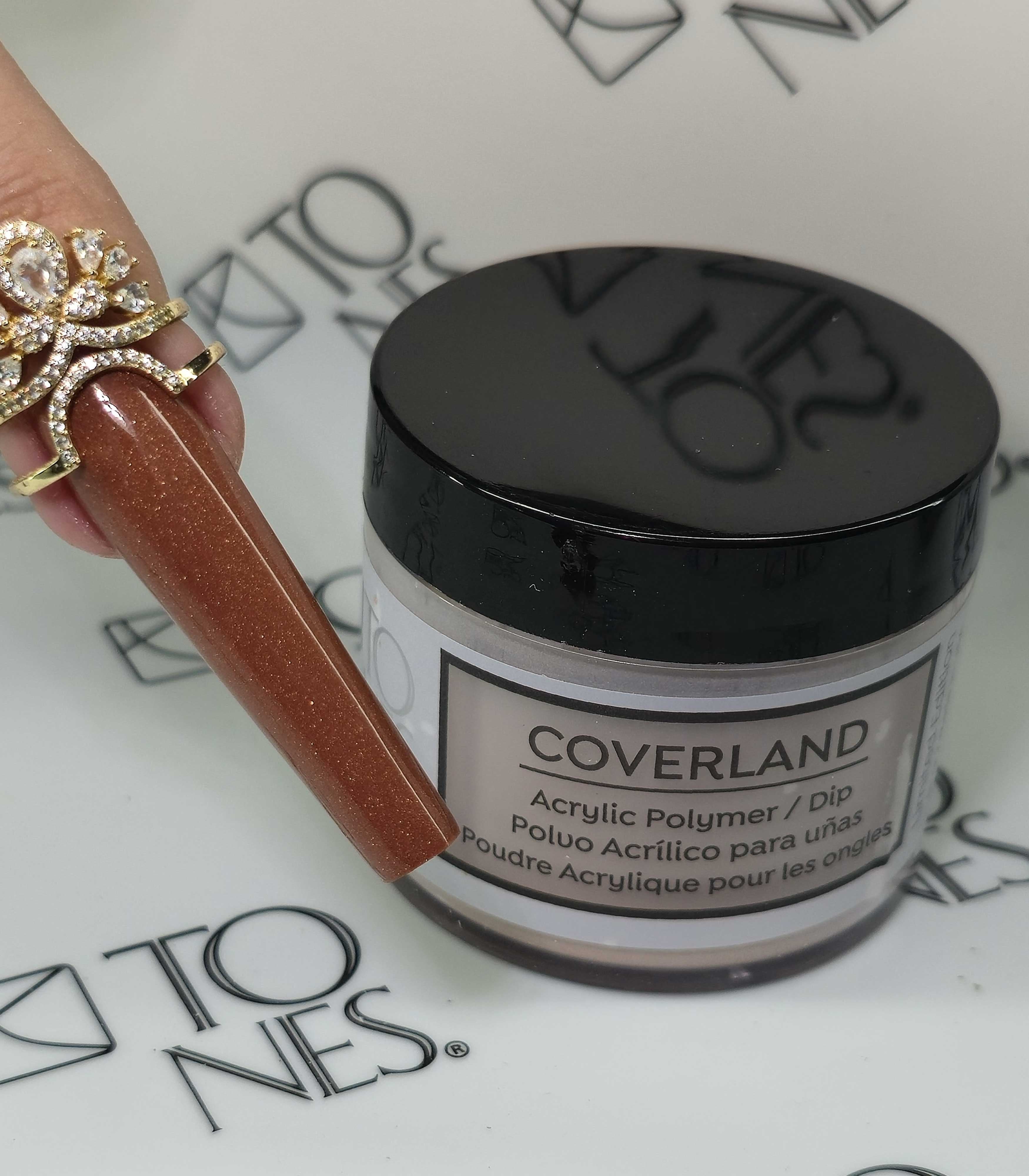 Coverland Acrylic Powder 1.5 oz "Max Brown" - Limited Edition