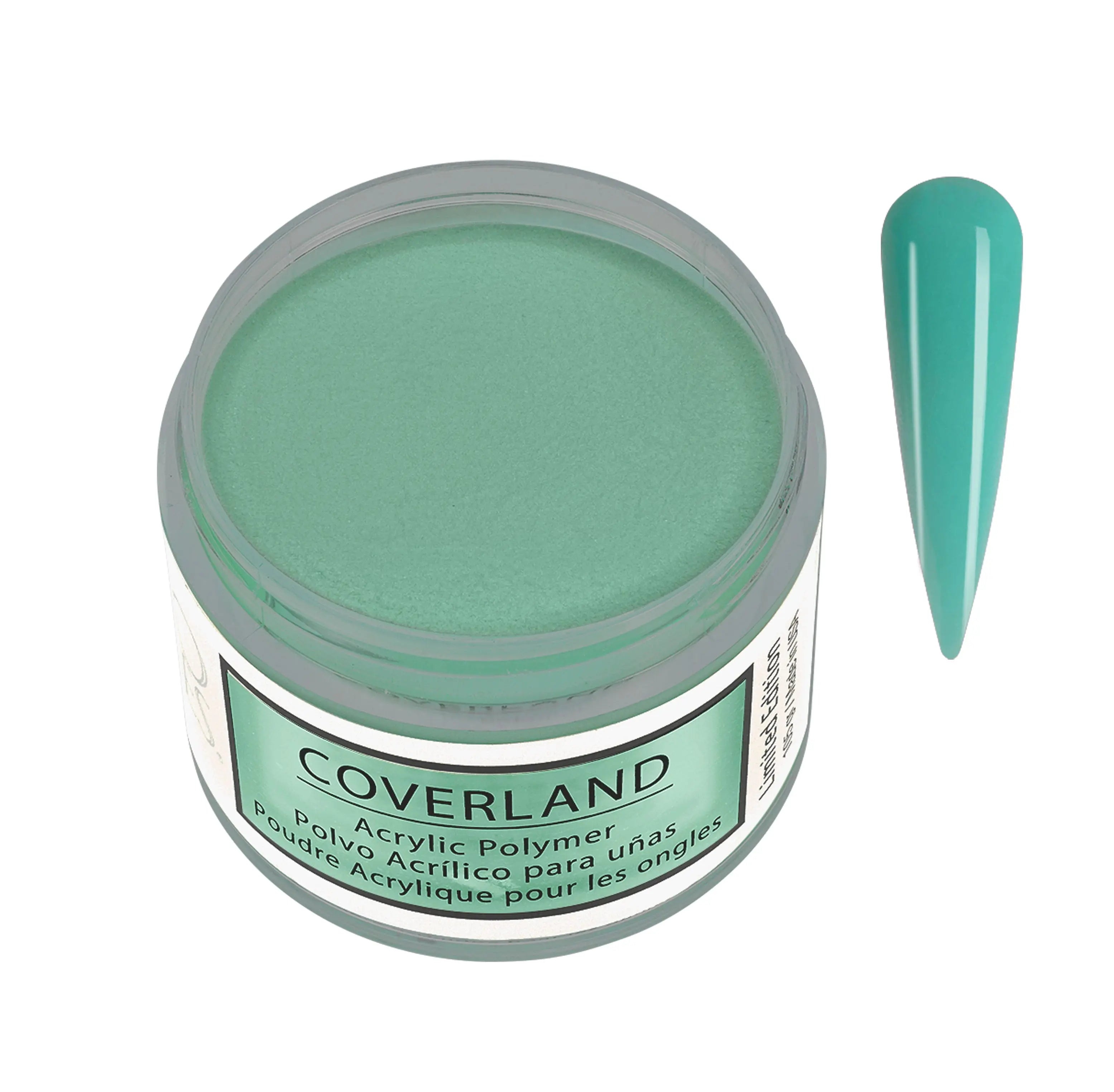 Coverland Acrylic Powder 1.5 oz "Mint Cream" Green - Limited Edition 