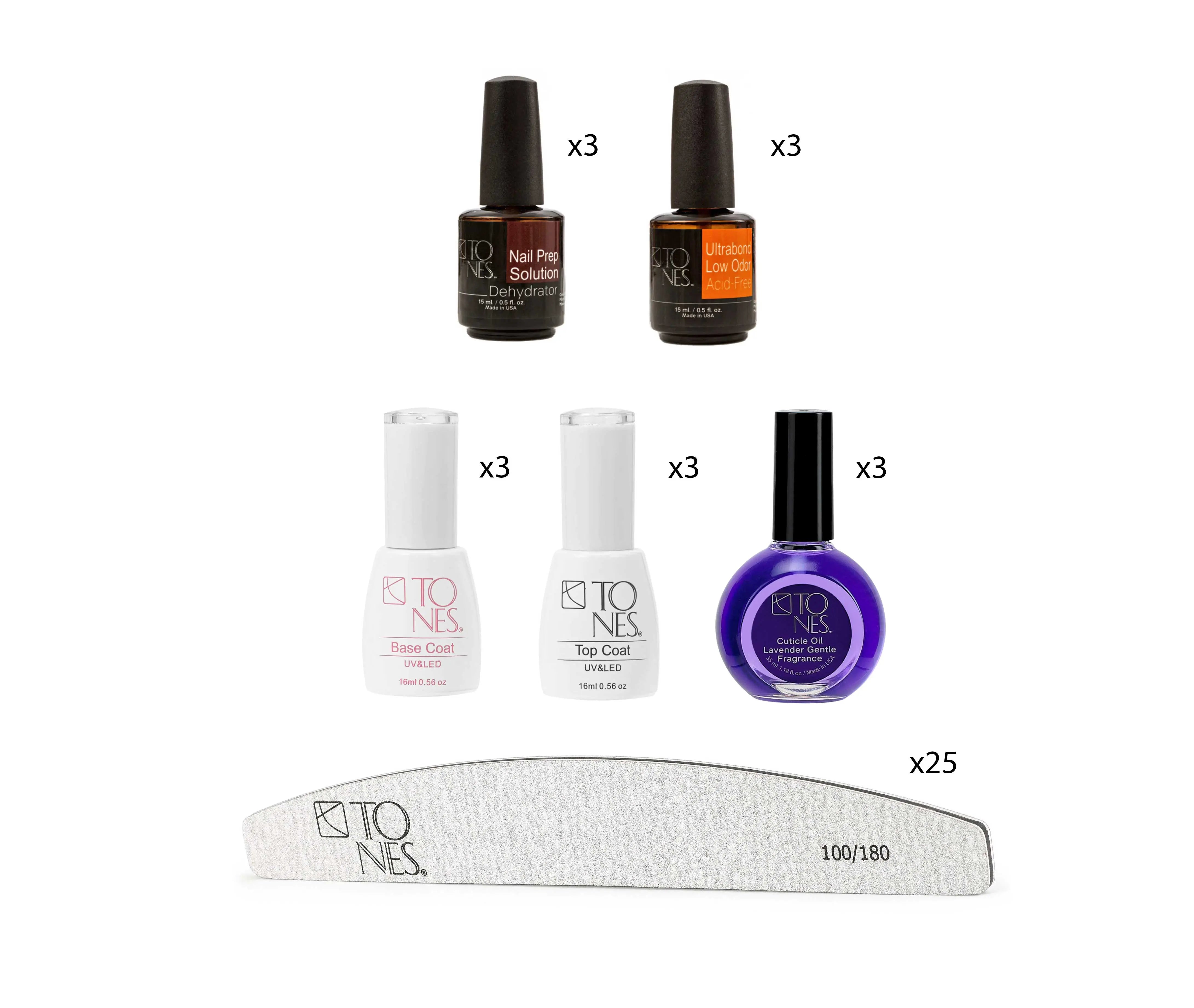 Nail Prep & Finish Super Kit 