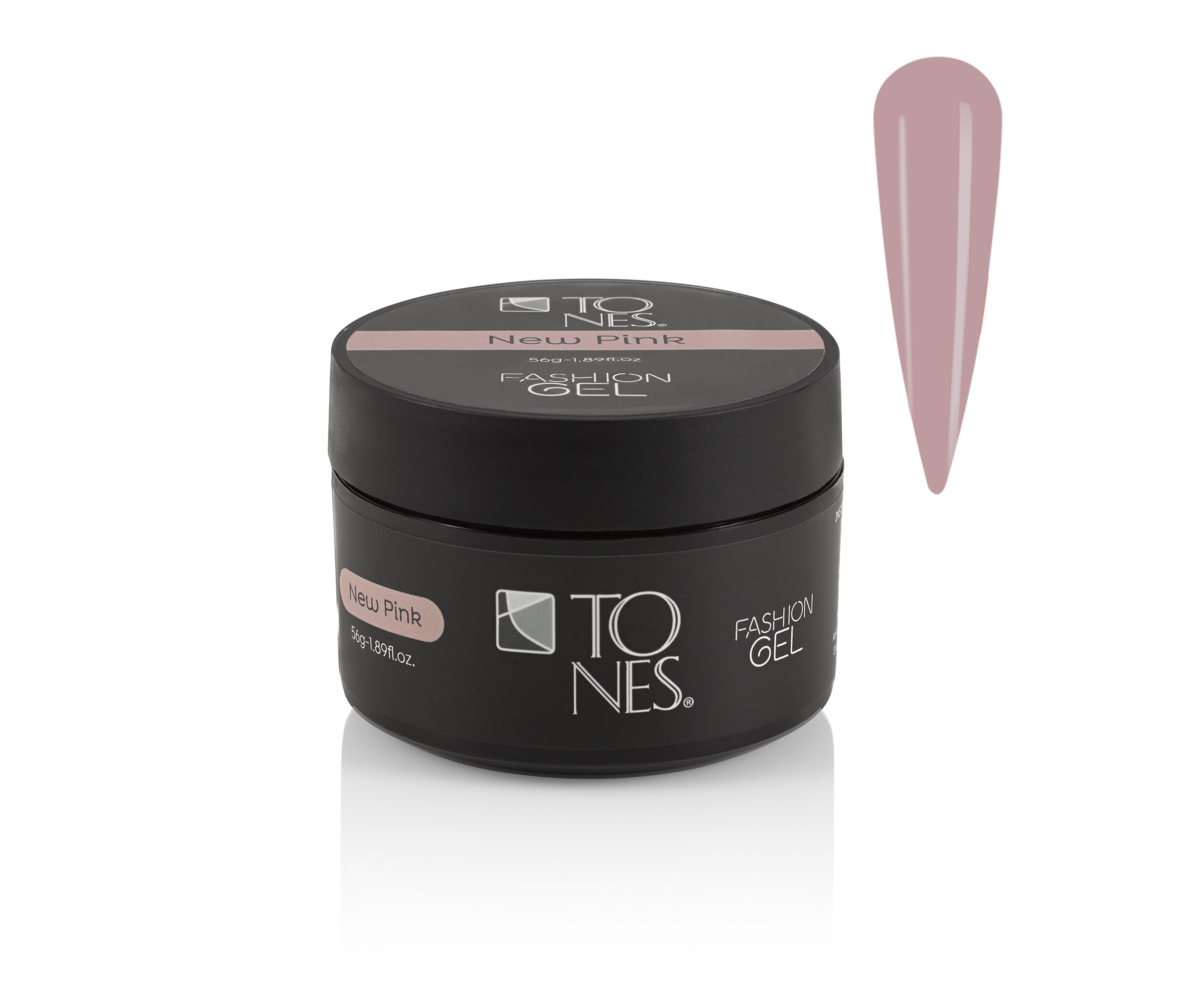Fashion Gel: New Pink - 1.89 fl oz / 56 mL — Tones Professional