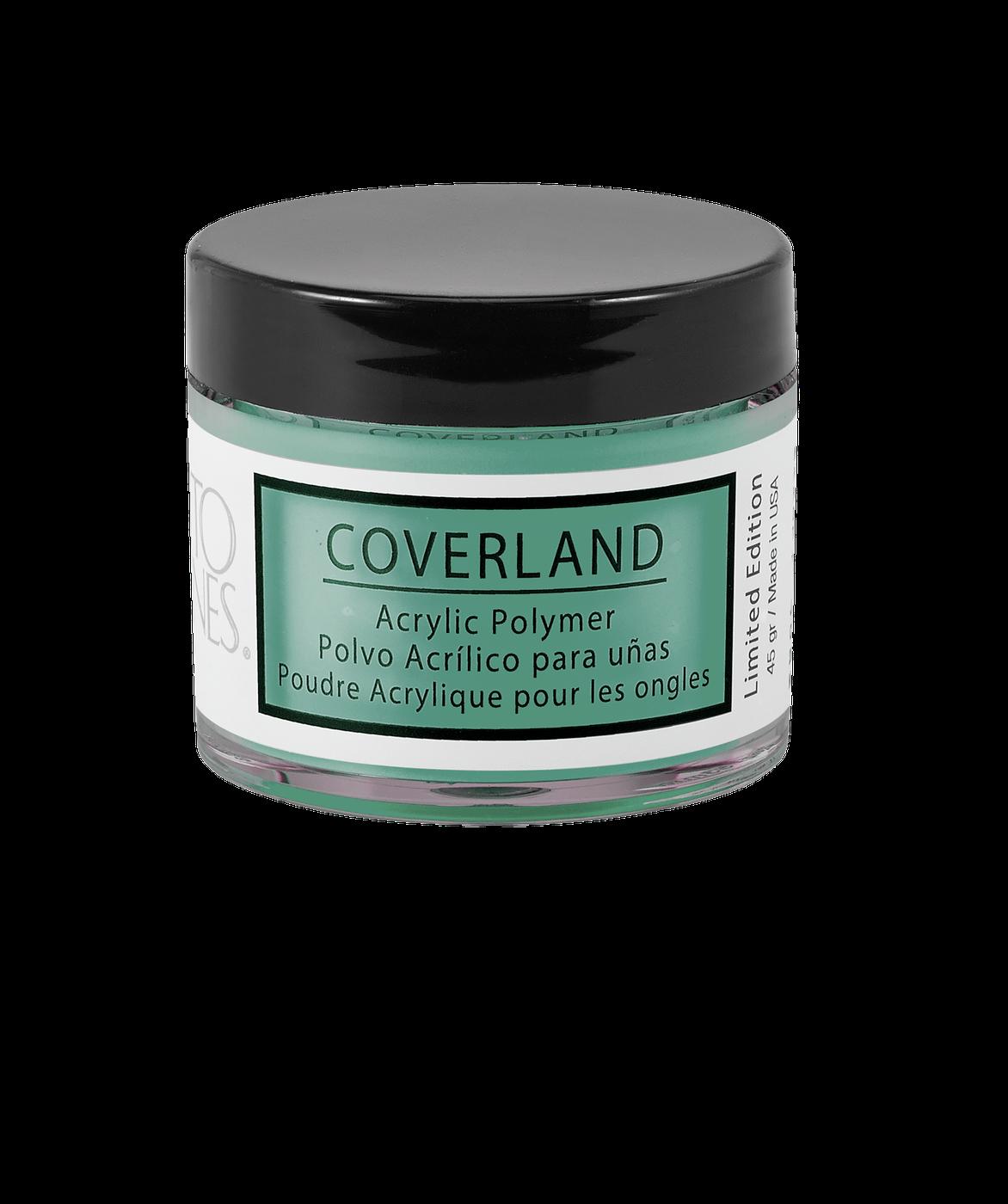 Coverland Acrylic Powder 1.5 oz "Northern Pines" Green - Limited Edition — Professional Nail Product Detail | Tones