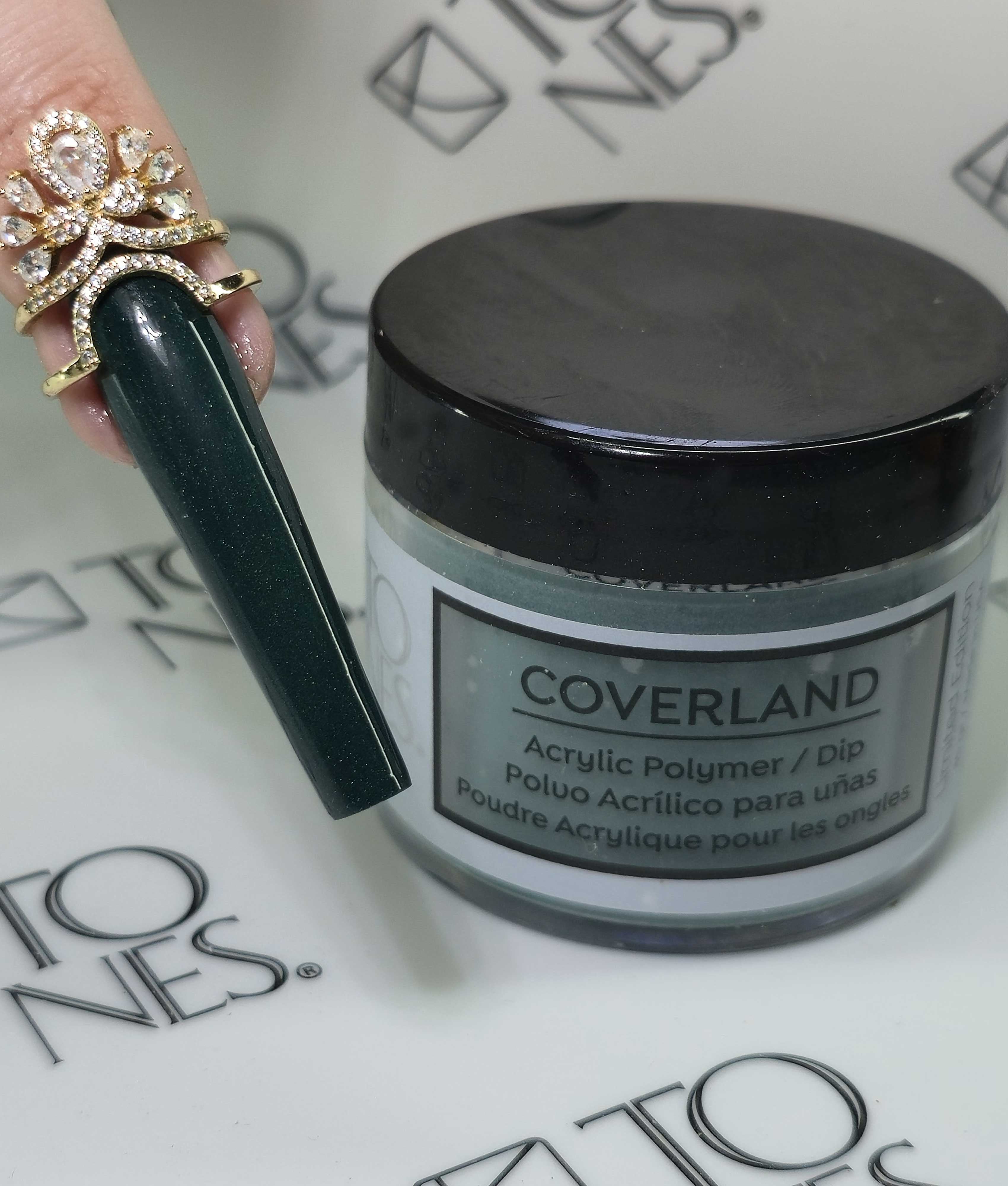 Coverland Acrylic Powder 1.5 oz "Northern Pines" Green - Limited Edition