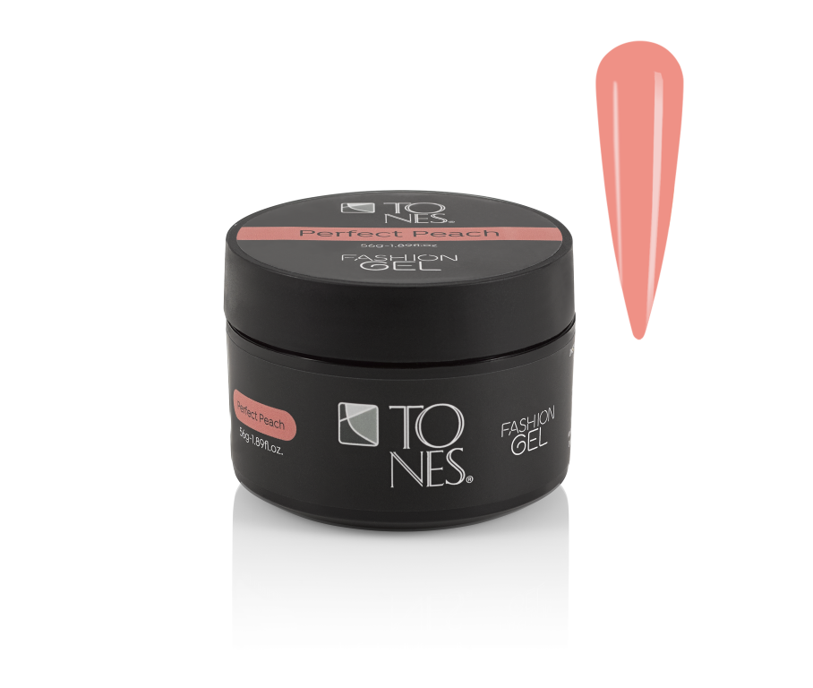 Fashion Gel: Perfect Peach - 1.89 fl oz / 56 mL — Tones Professional