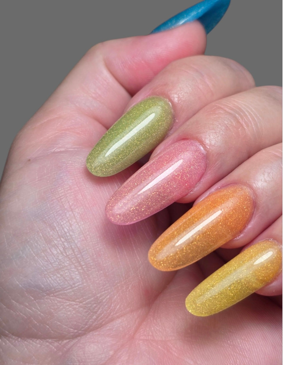 Colección de polvos acrílicos Coverland (1.5 oz x 6) "Ositos de goma"