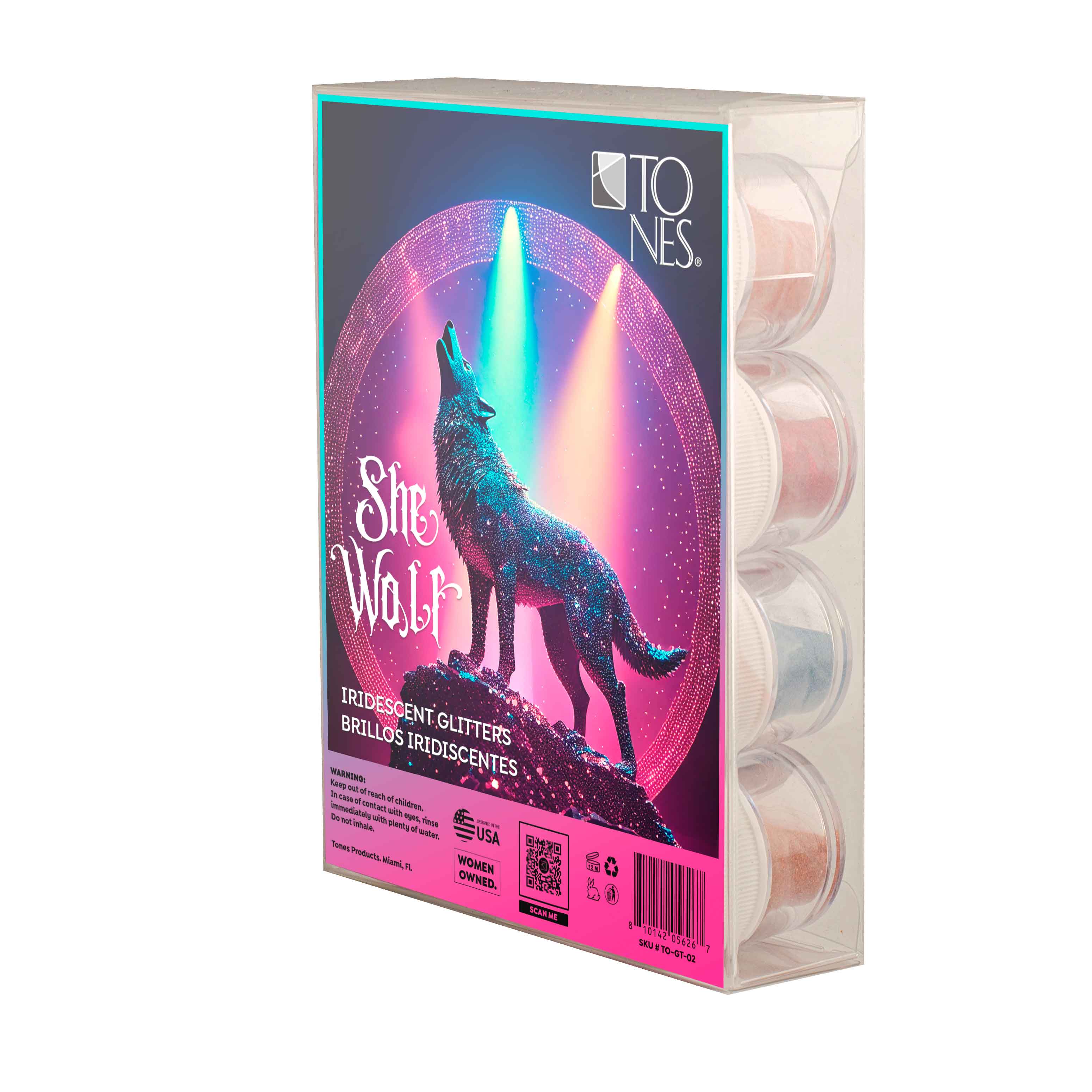 Pure Iridescent Glitter - She Wolf (12 x 0.25 oz)