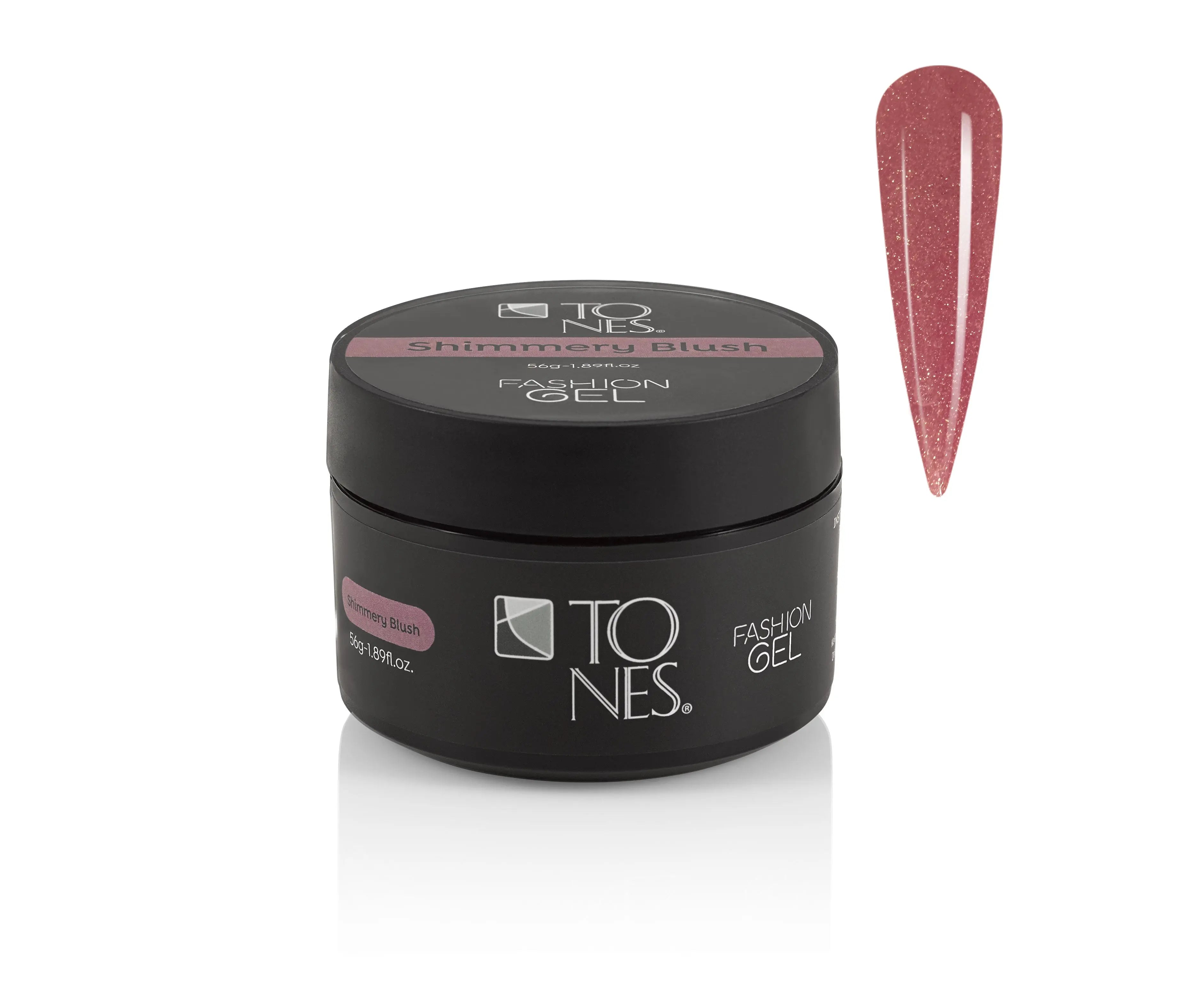 Fashion Gel: Shimmery Blush - 56 g / 1.89 oz 