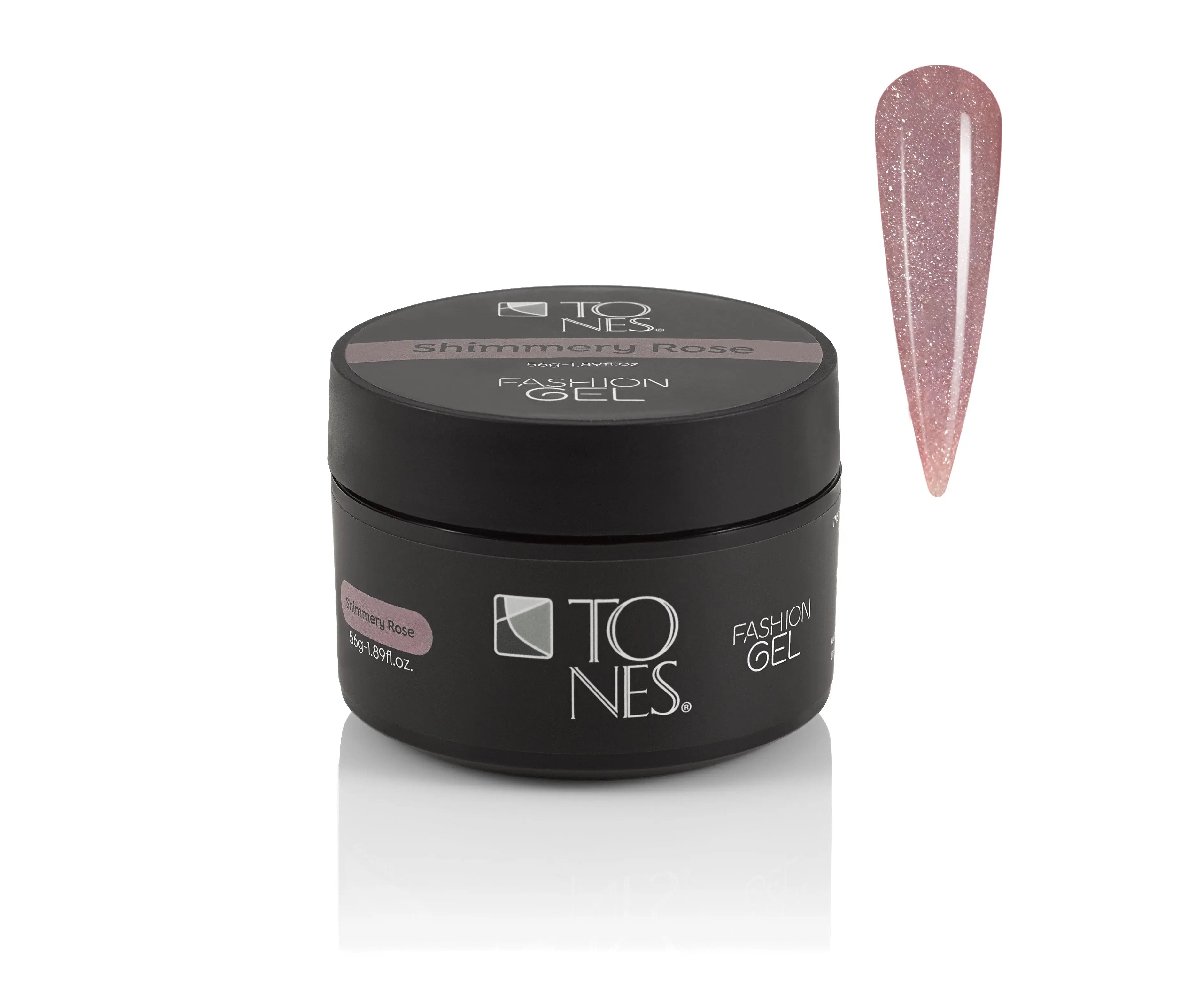 Fashion Gel: Shimmery Rose - 56 g / 1.89 oz 