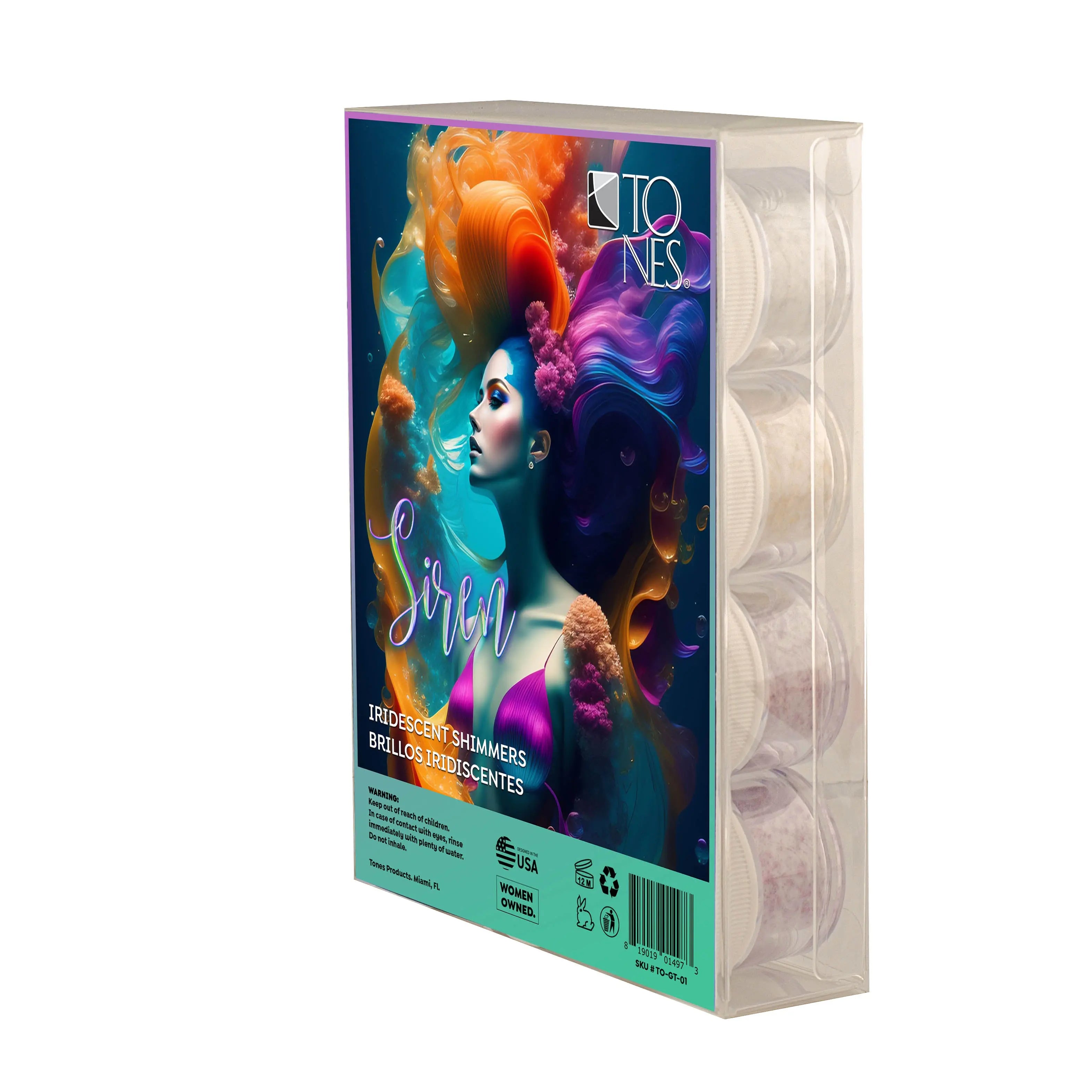 Pure Iridescent Glitter - Siren (12 x 0.25 oz) 