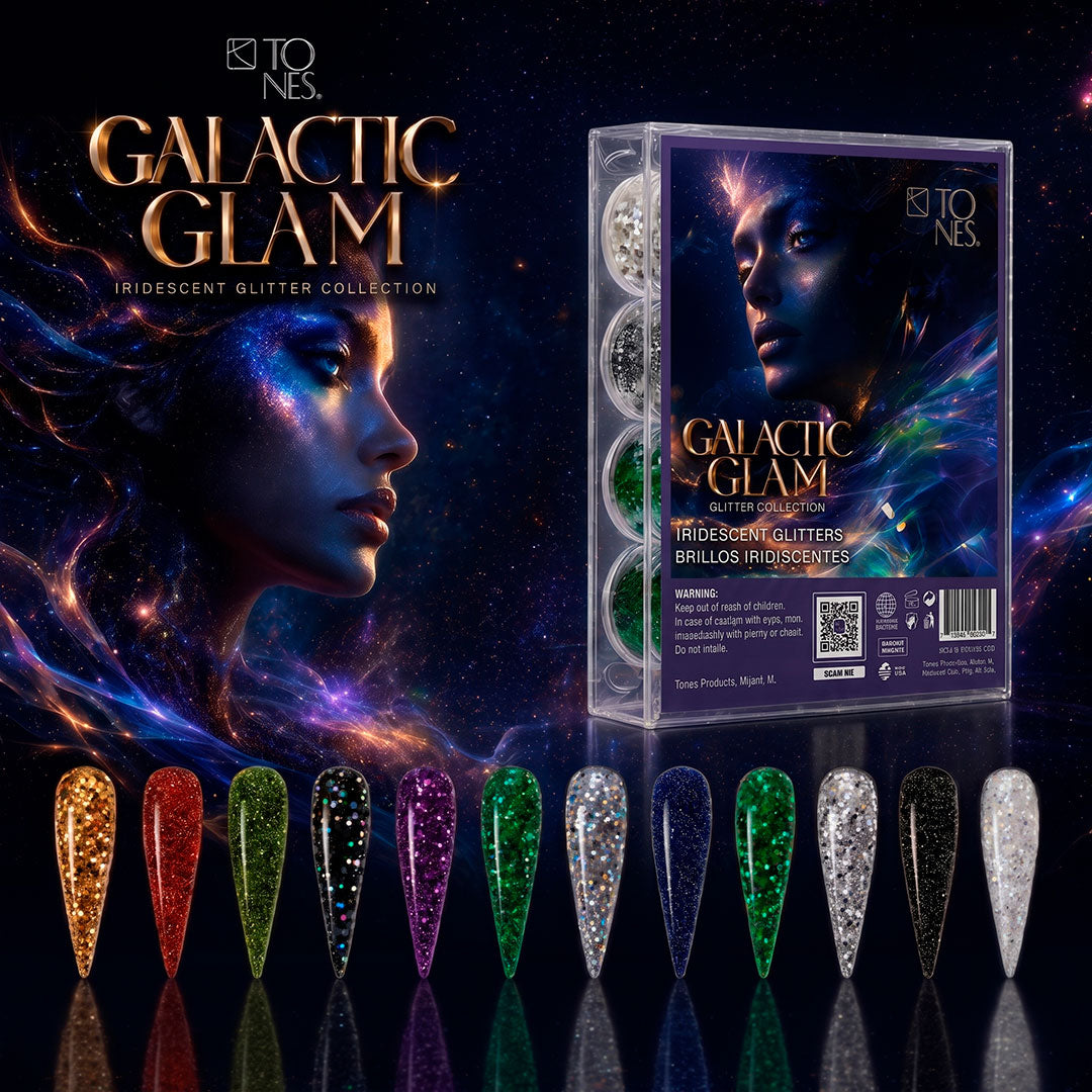 Pure Iridescent Glitter - Galactic Glam (12 x 0.25 oz)