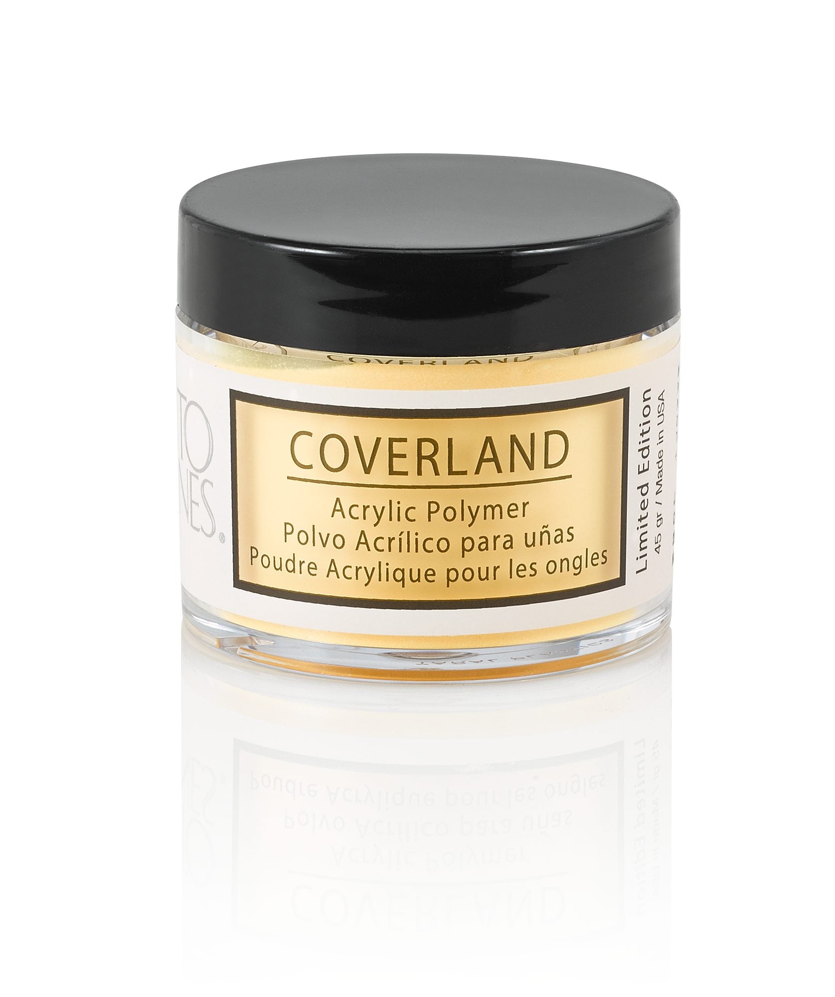 Coverland Acrylic Powder 1.5 oz "Sunny Honey" - Limited Edition — USA-Made MMA-Free Professional Acrylic Powder | Tones