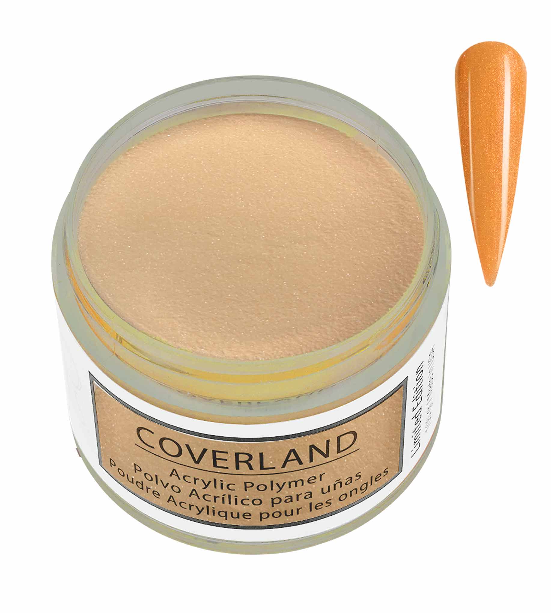 Coverland Acrylic Powder 1.5 oz "Tangerine Jelly" - Limited Edition — Tones Professional Nail Products