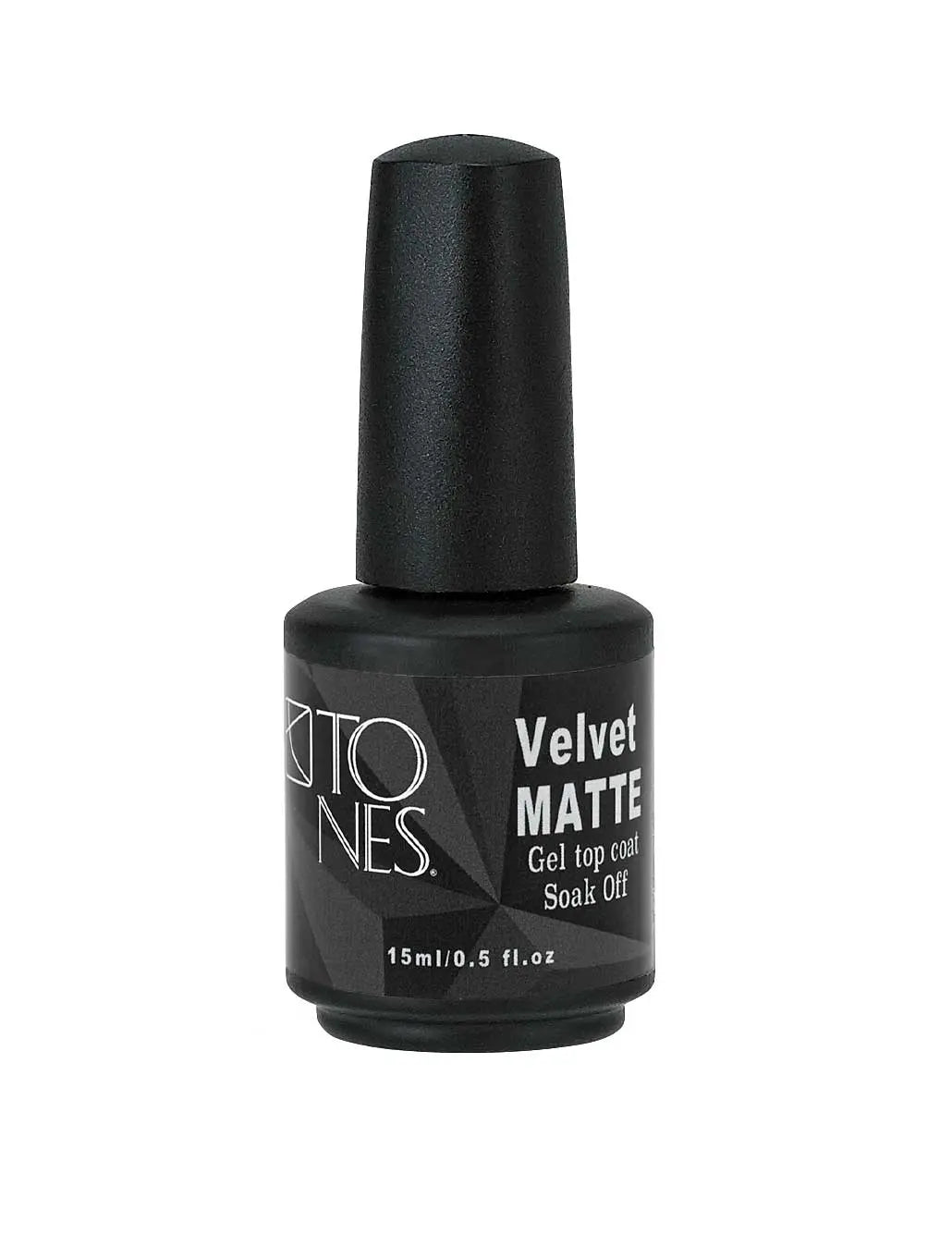 Gel Polish Top Coat - Matte Rubber Velvet (16.56 ml / .56 fl oz) 