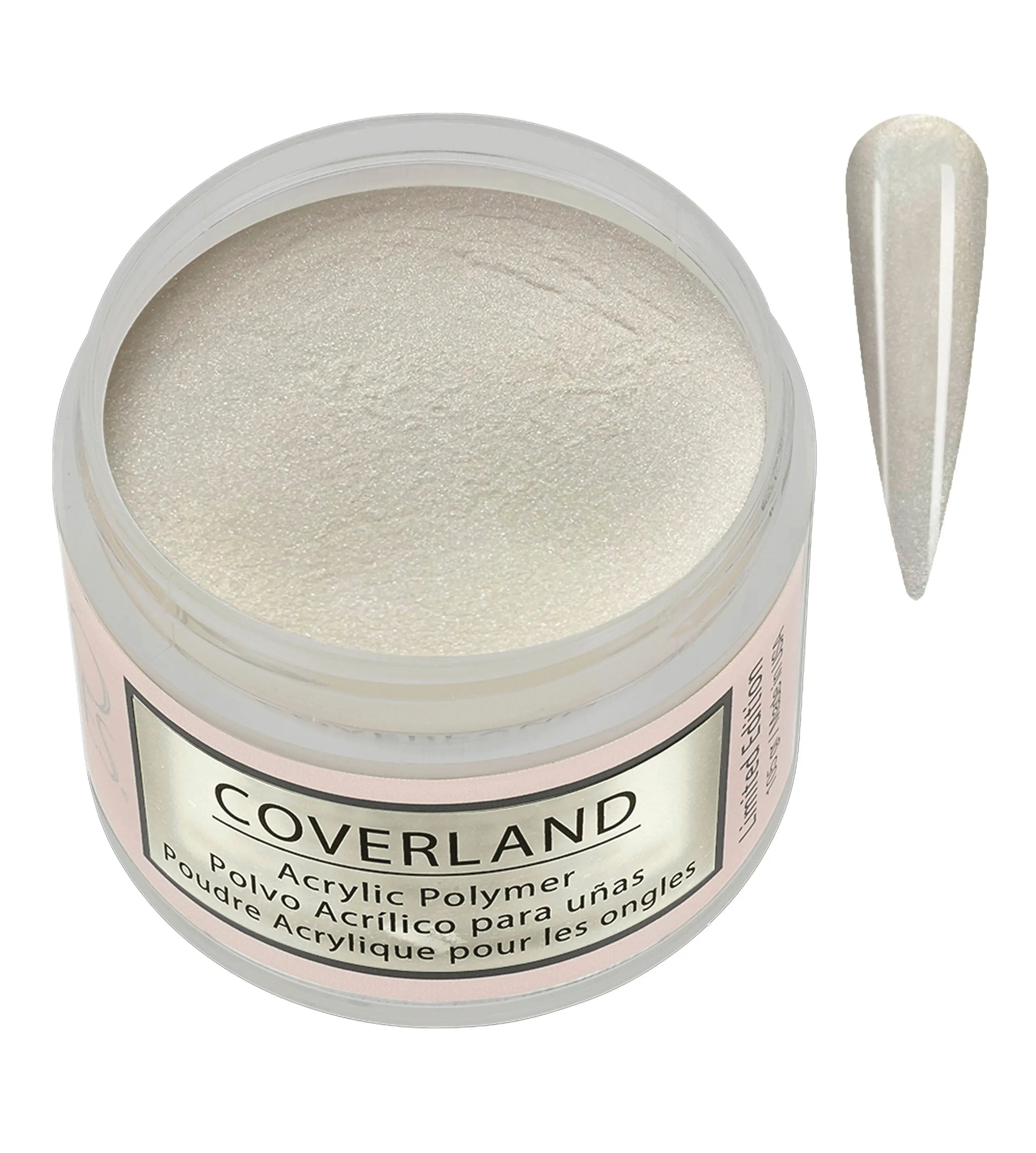 Coverland Acrylic Powder 1.5 oz "Velvet Snow" - Limited Edition 