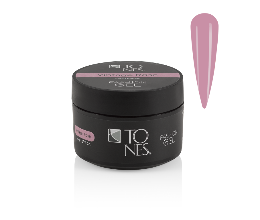 Fashion Gel: Vintage Rose - 1.89 fl oz / 56 mL — Tones Professional
