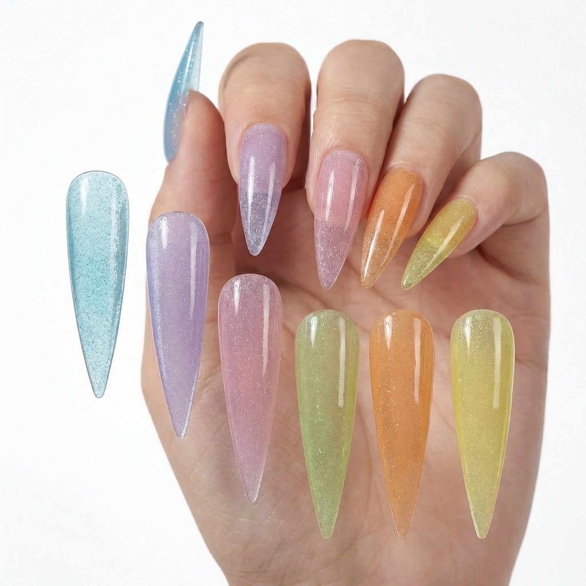Coverland Acrylic Powder Collection (1.5 oz x 6) "Gummy Bears" — Tones Professional Nail Products