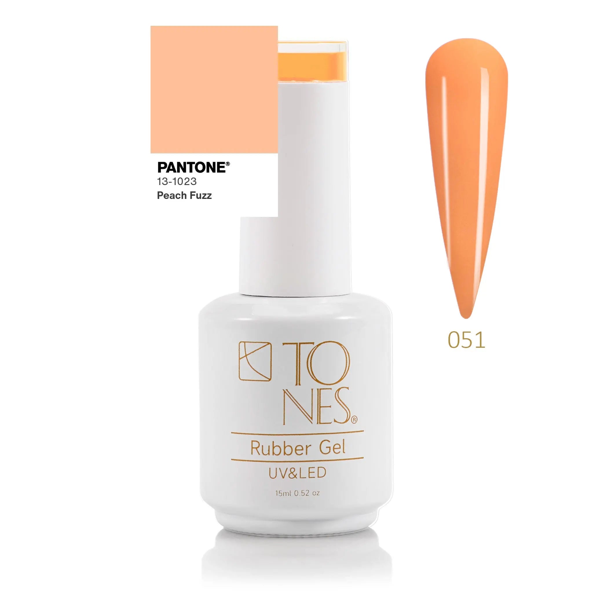 Rubber Base Gel Color #51 - (15 mL / 0.50 fl oz) 