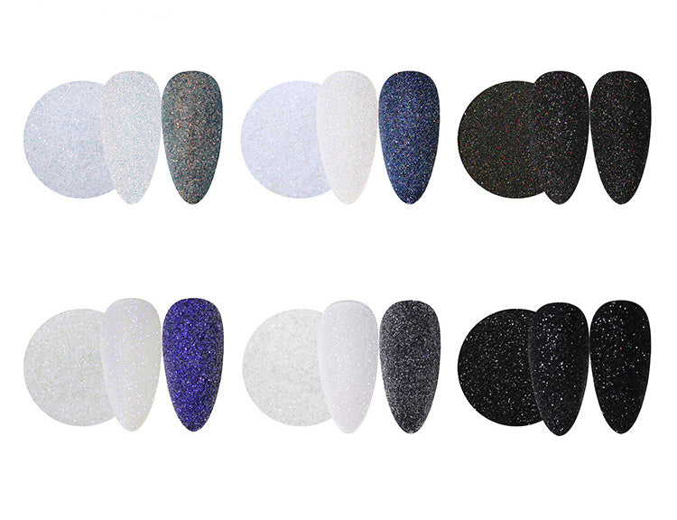 Sugar Effect Glitter Kit #1 - 6 x 0.03oz / 1g
